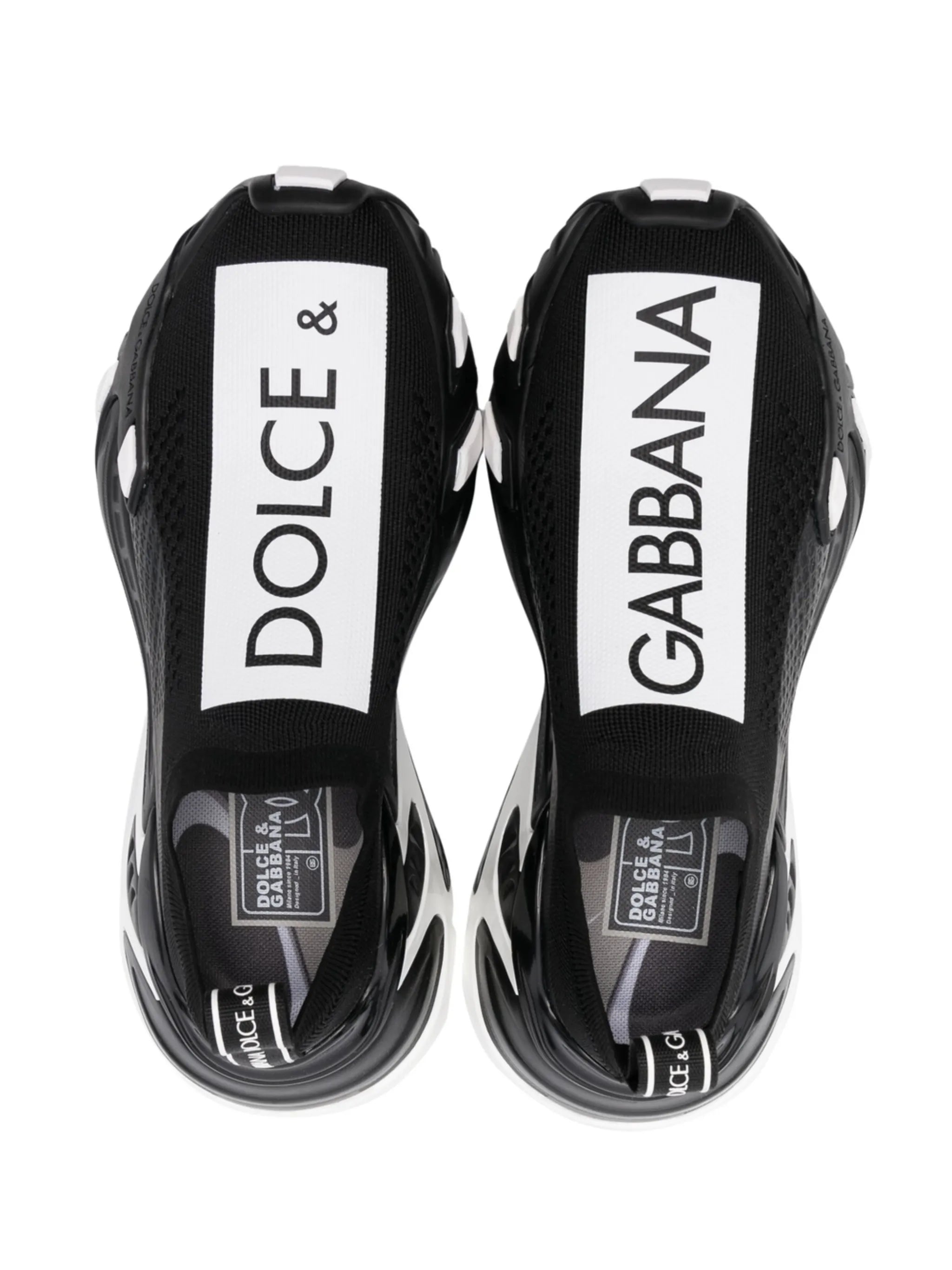logo-print panelled sneakers
