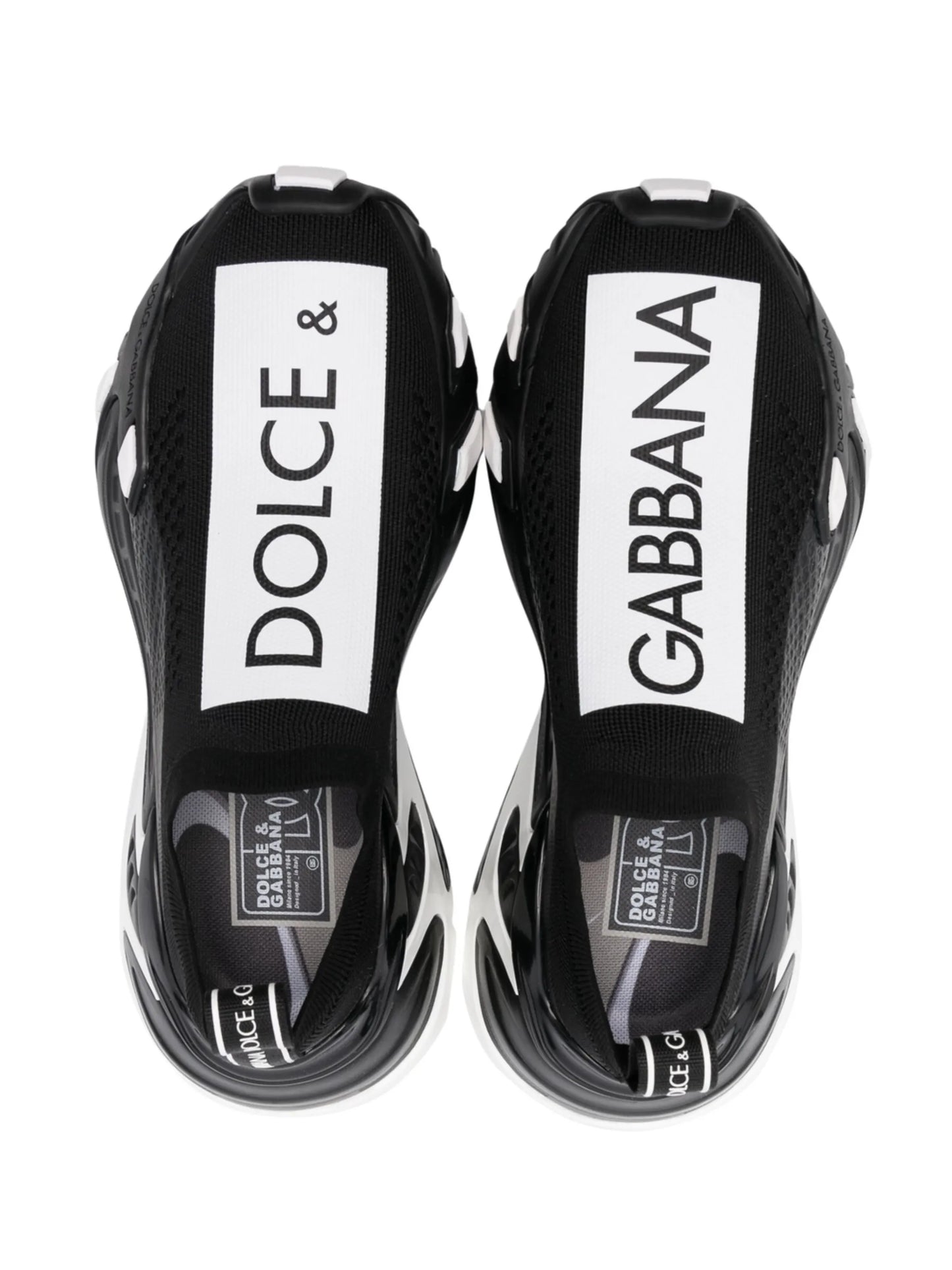 logo-print panelled sneakers
