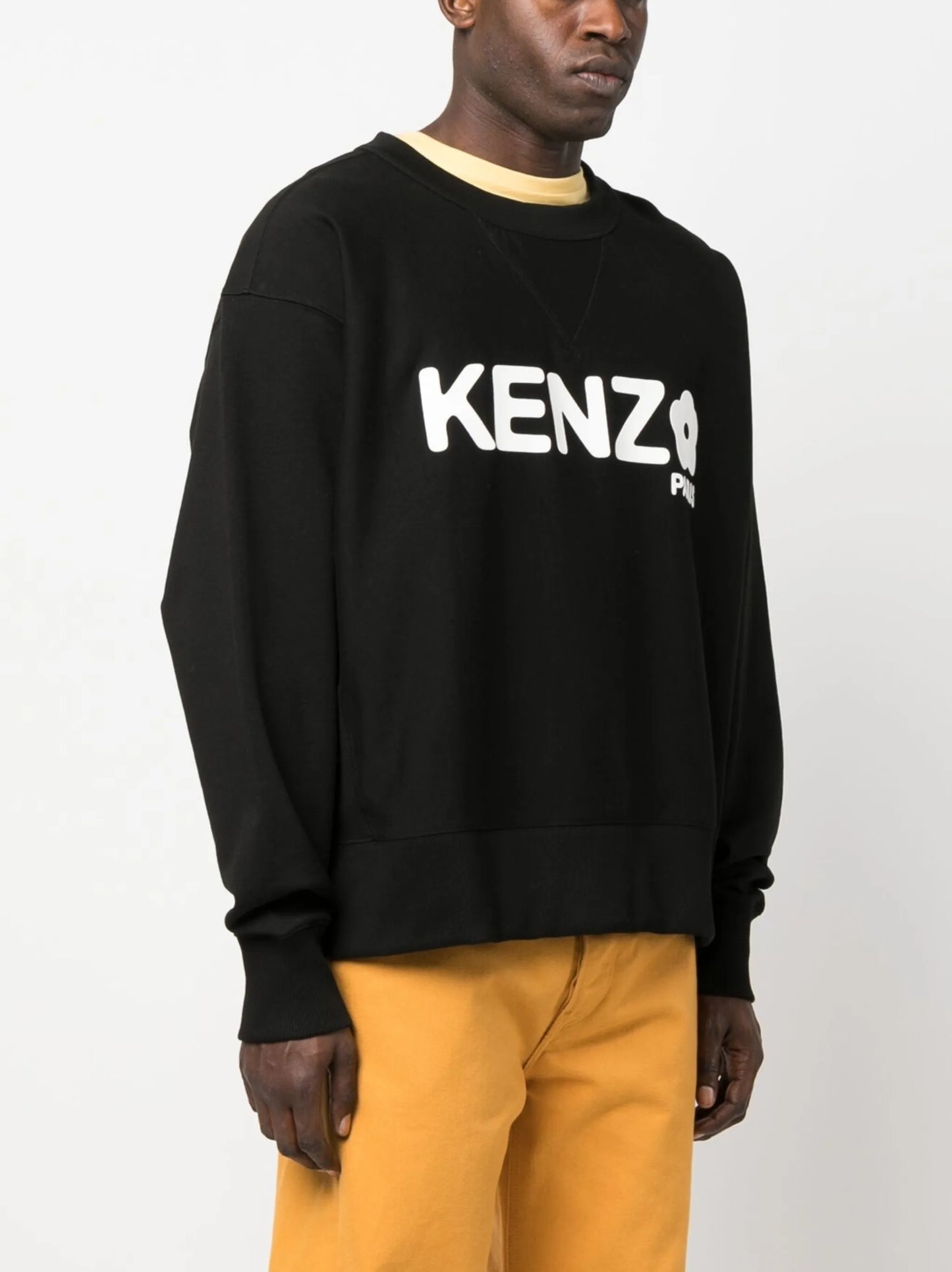 logo-print crew-neck sweatshirt