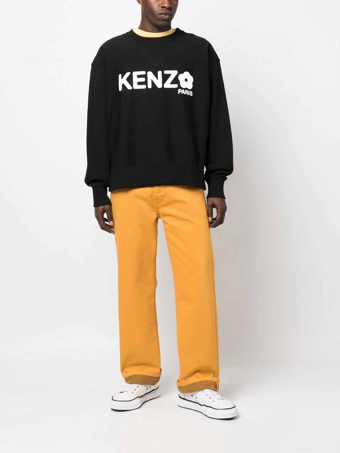 logo-print crew-neck sweatshirt