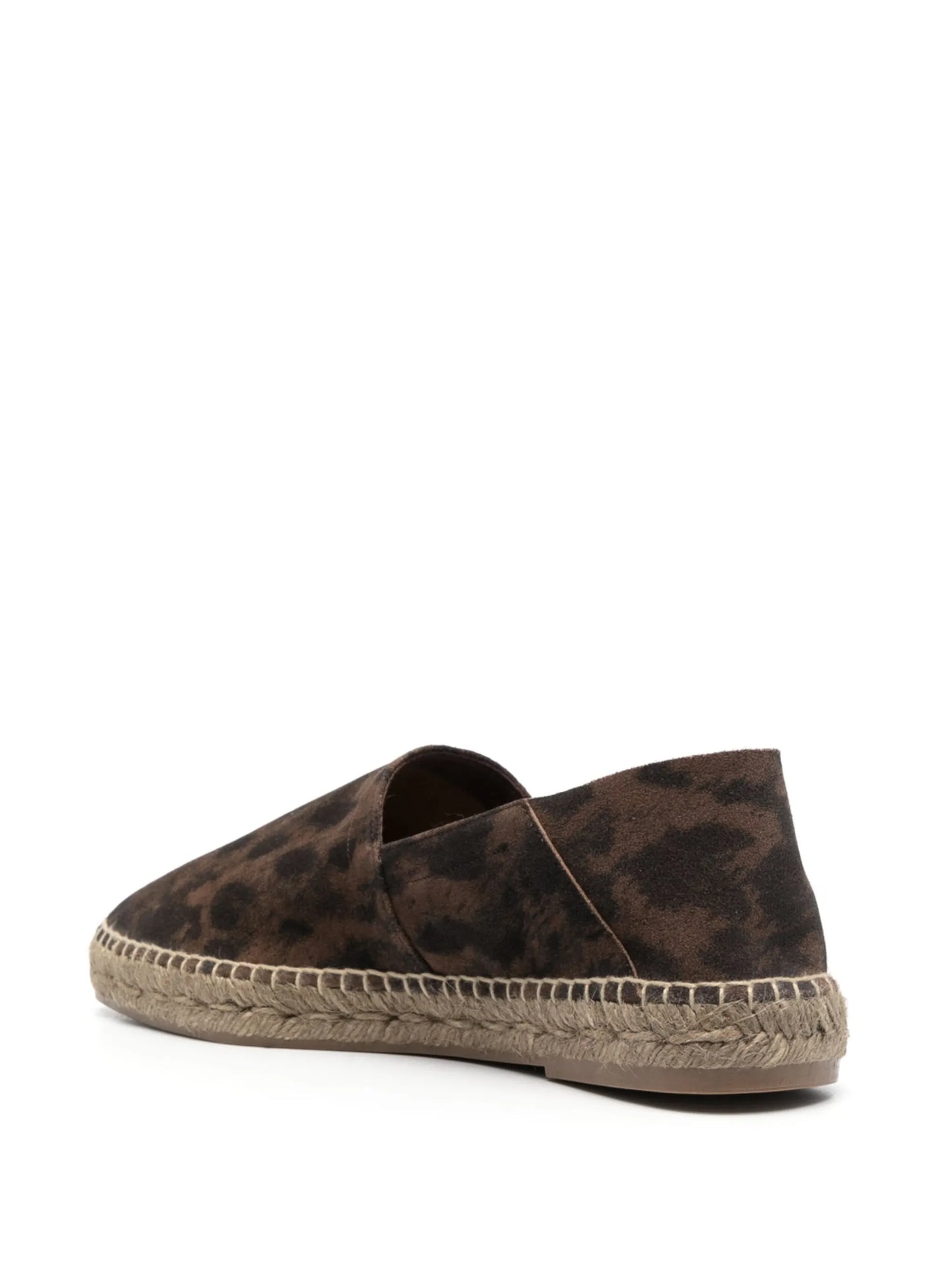 cheetah-print suede espadrilles
