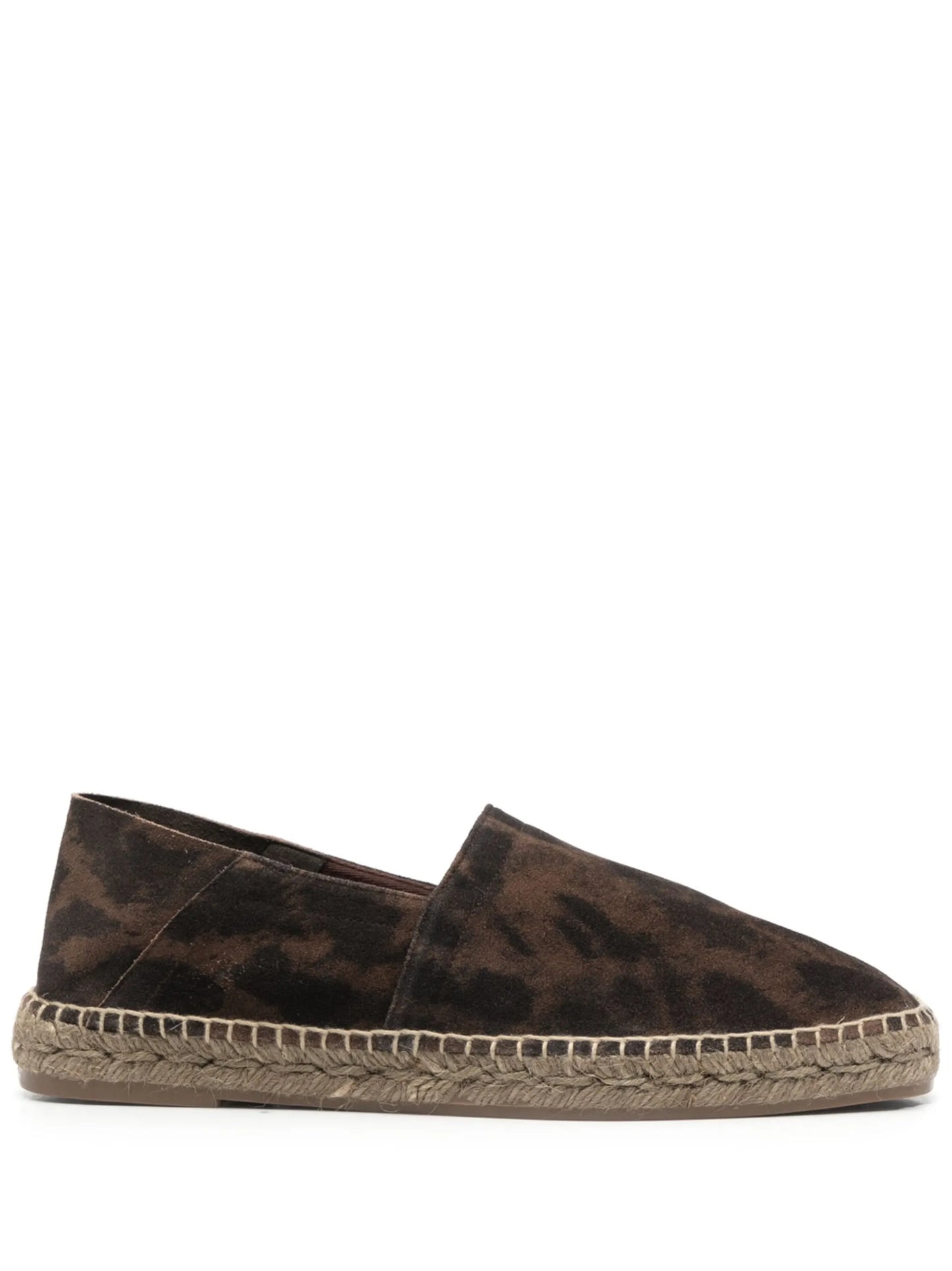 cheetah-print suede espadrilles