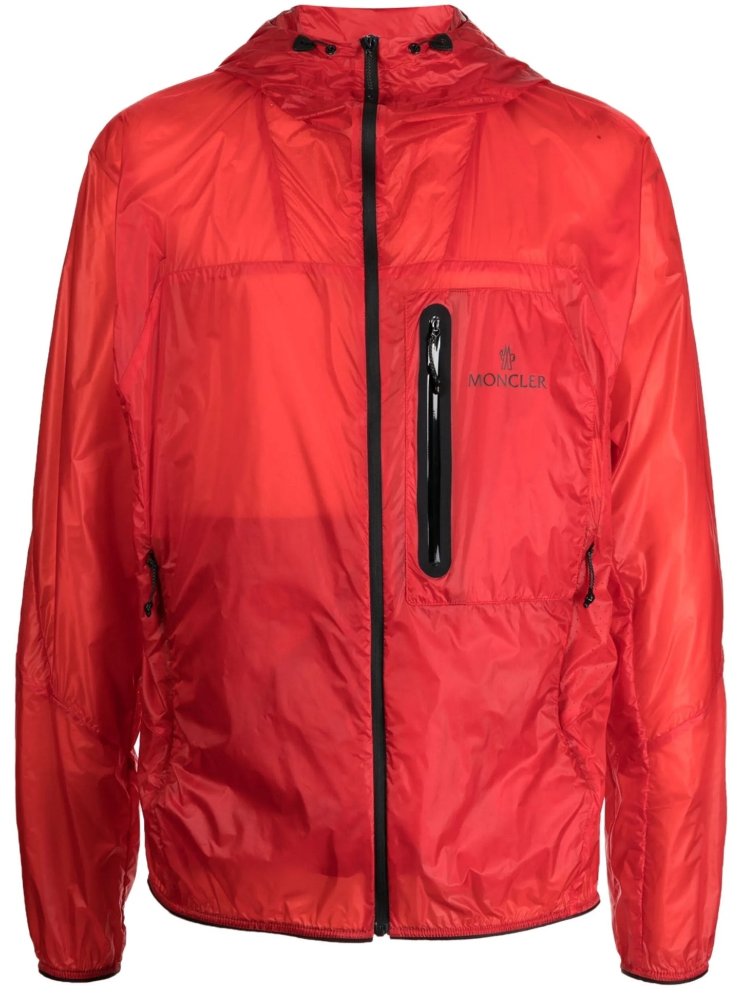 Diadem hooded windbreaker