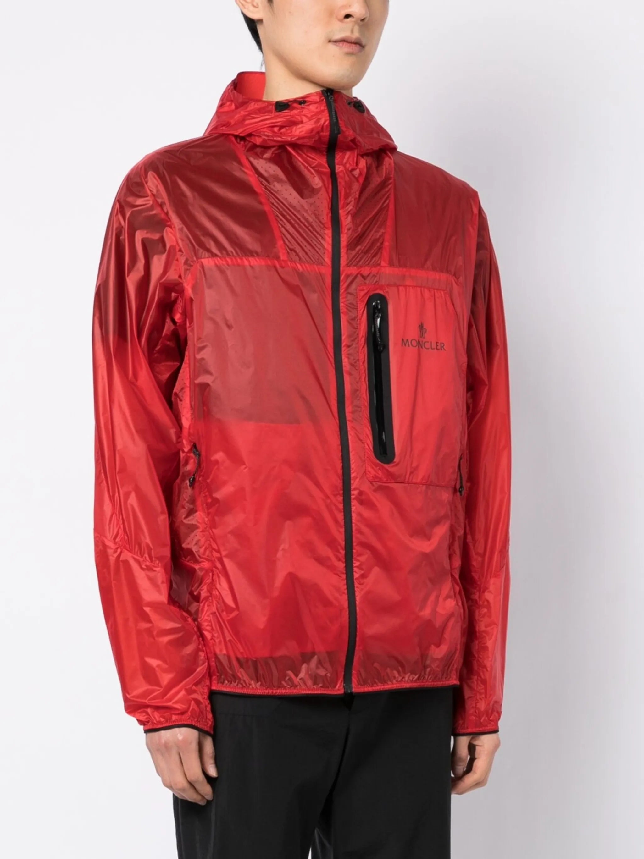Diadem hooded windbreaker
