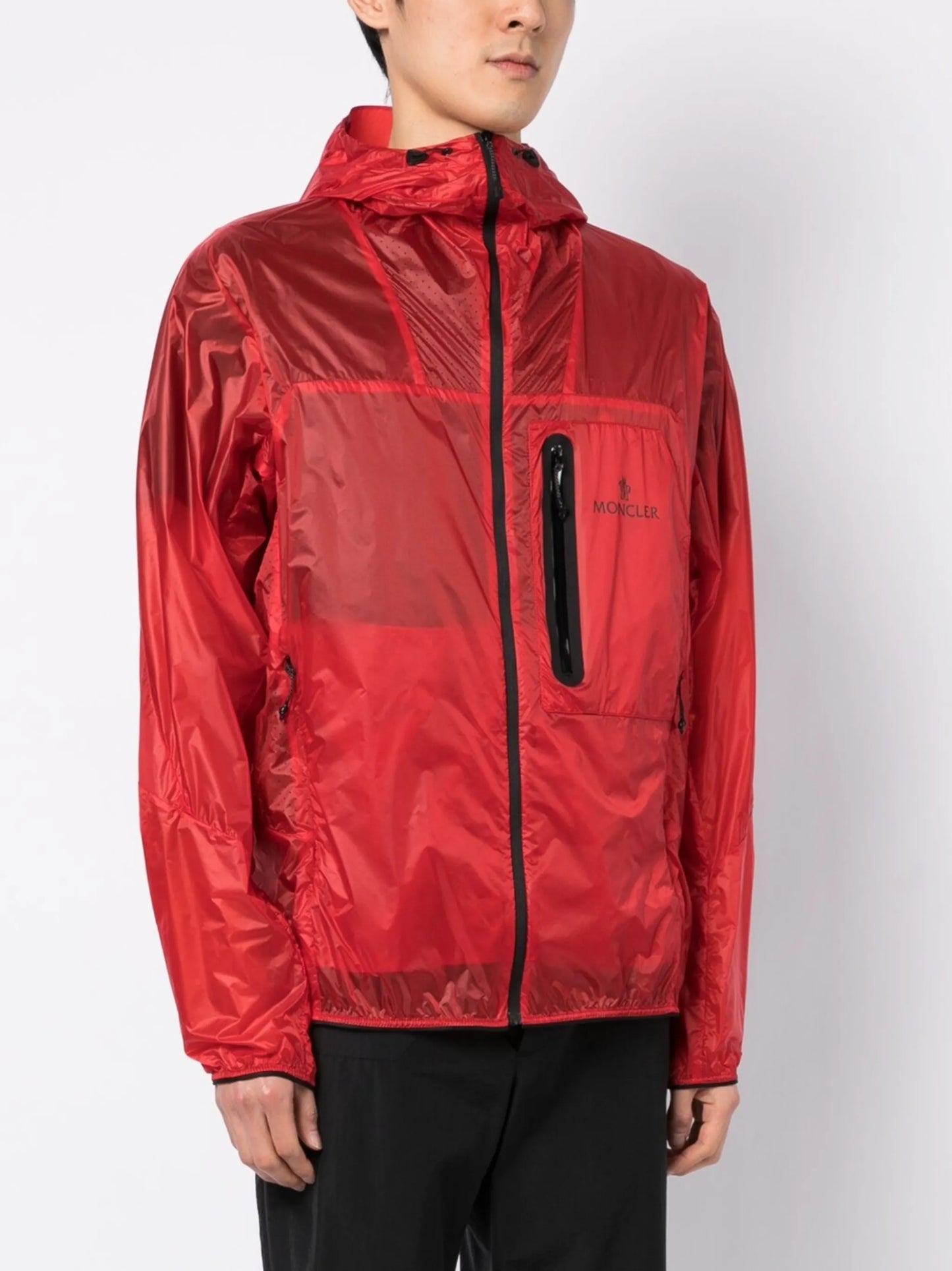 Diadem hooded windbreaker