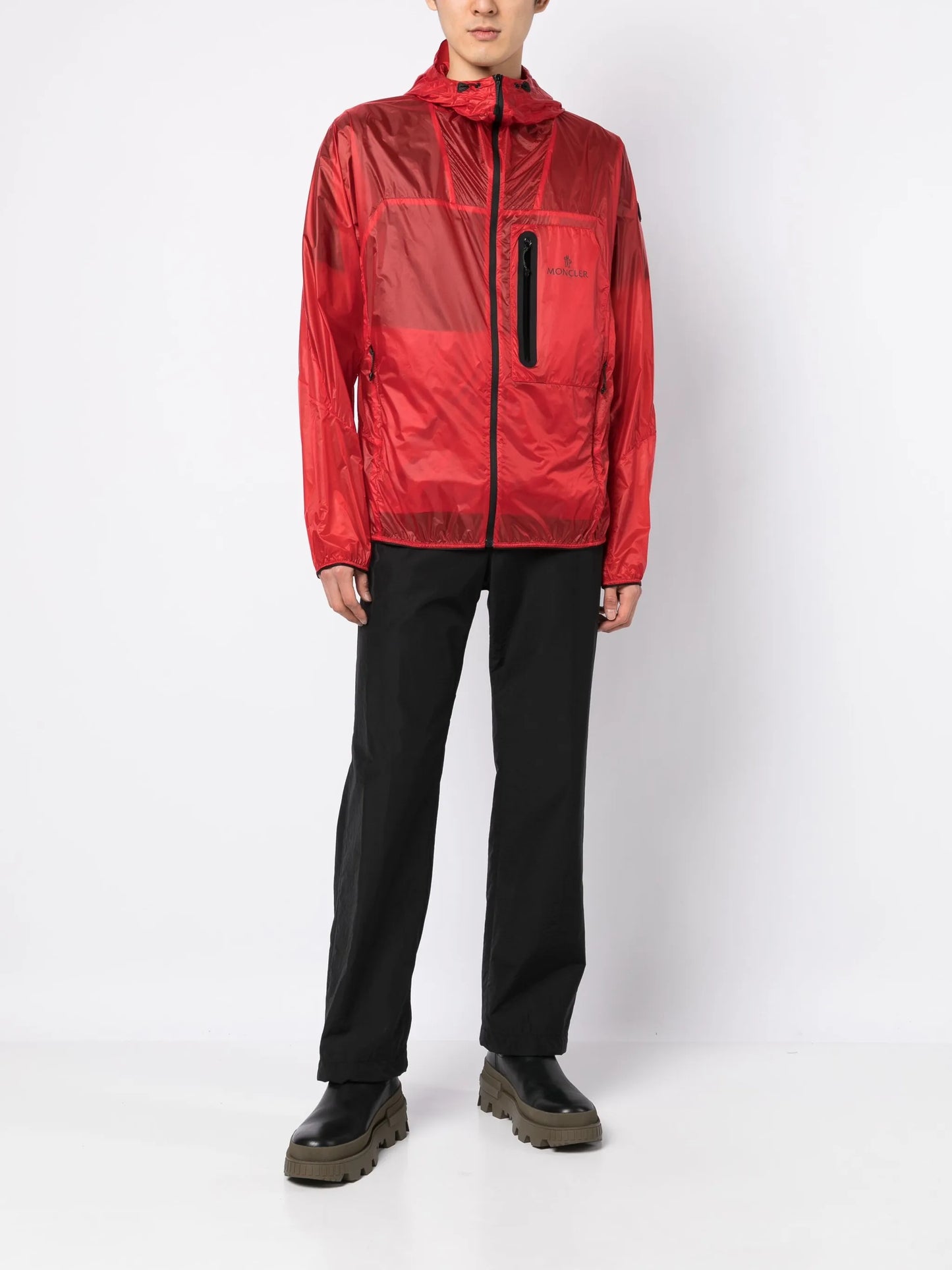 Diadem hooded windbreaker