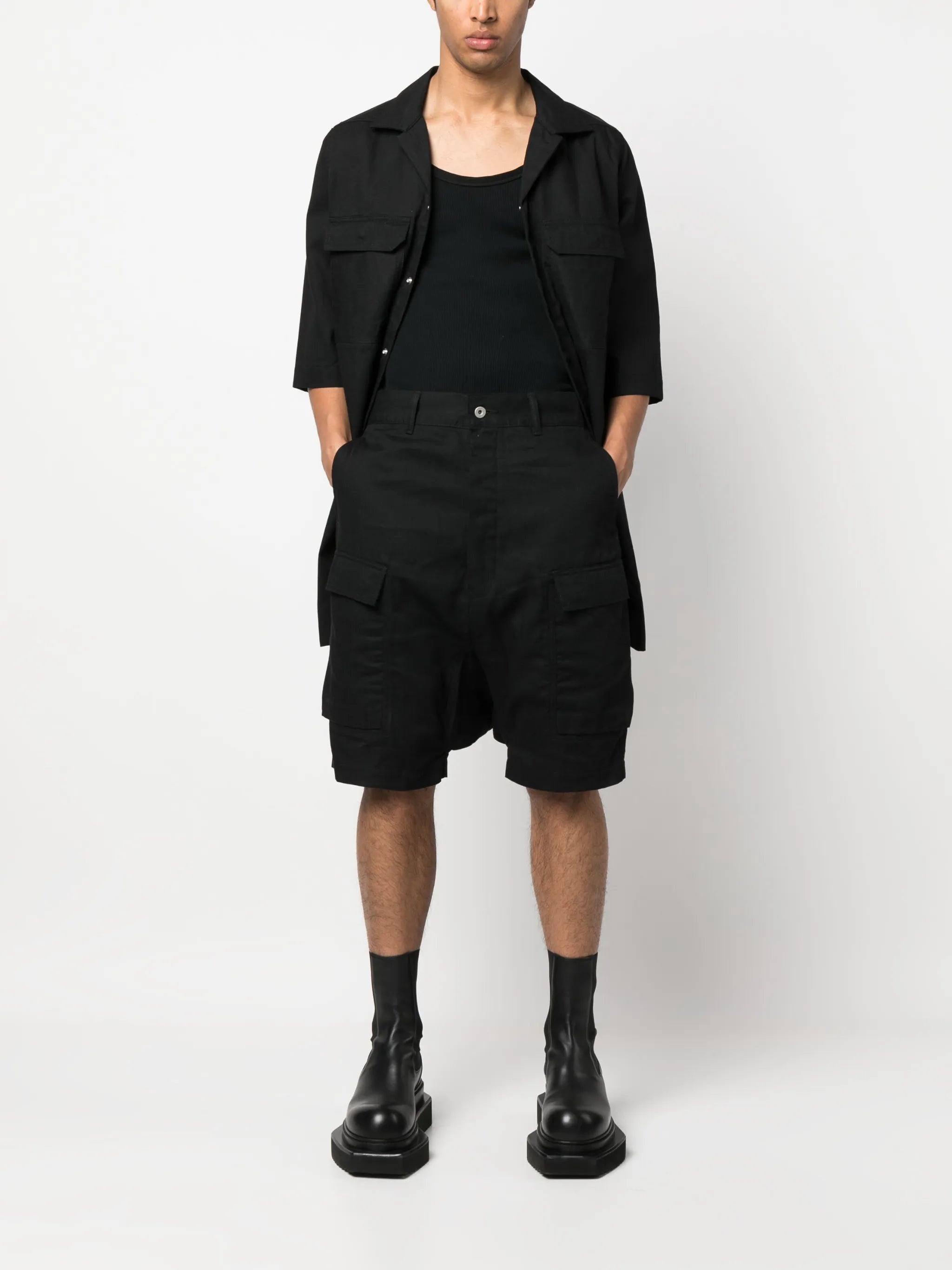 side cargo-pocket shorts