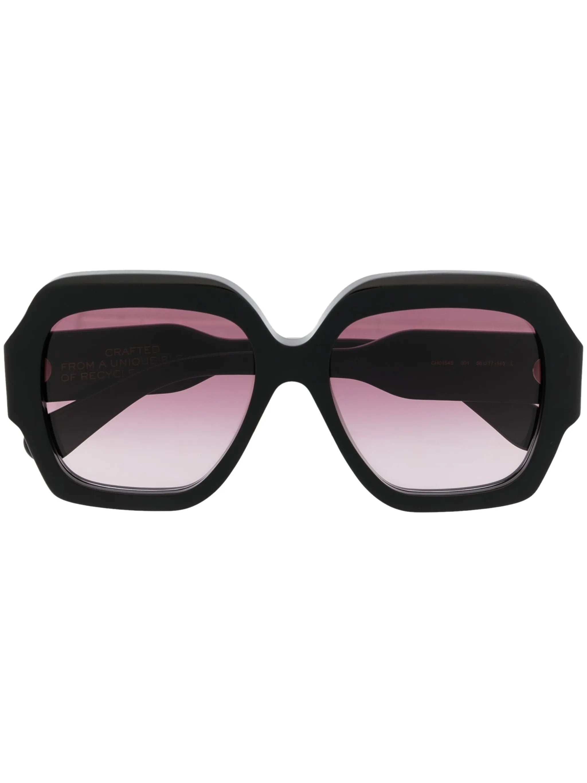 oversize square-frame sunglasses