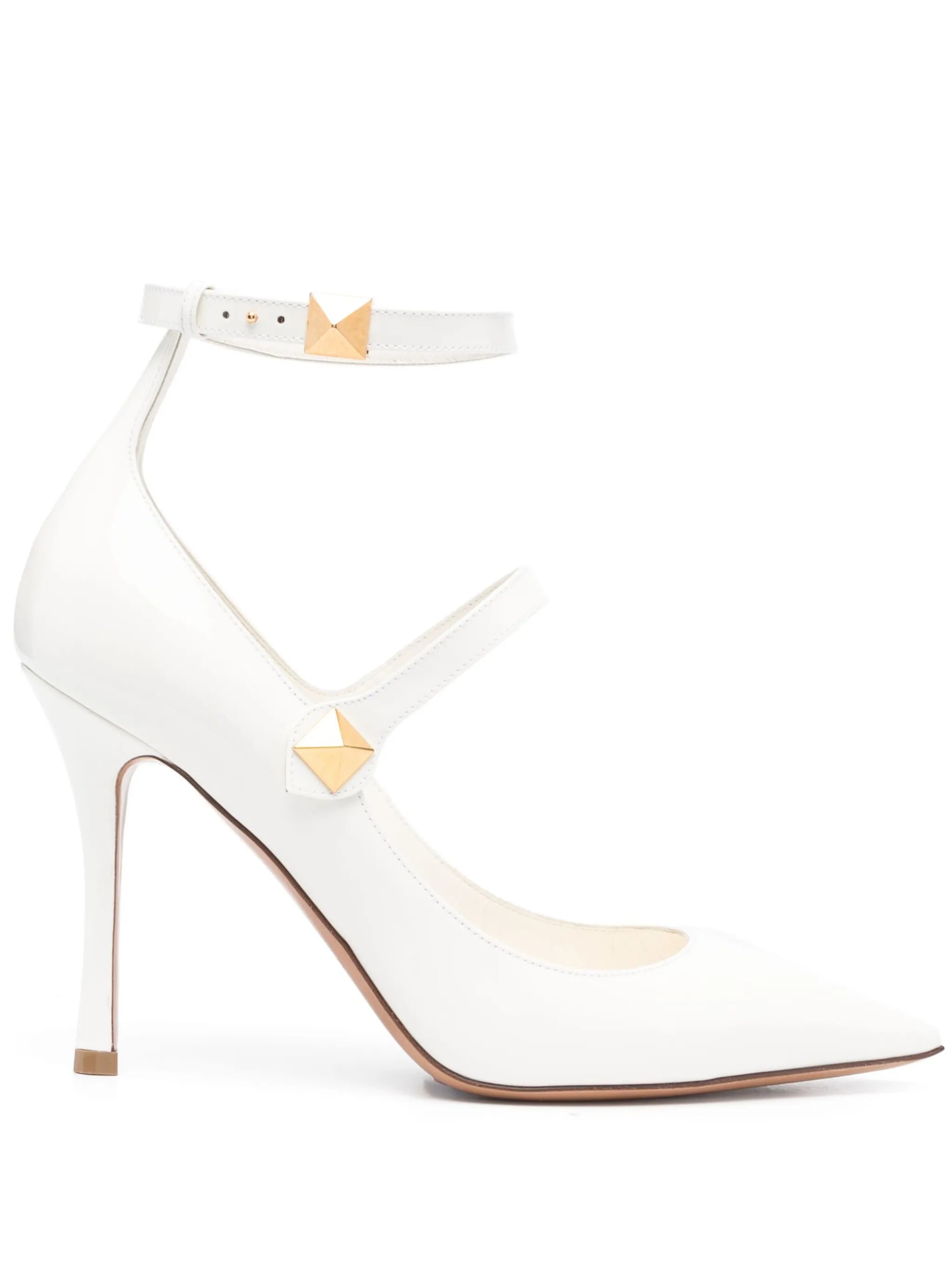 Tiptoe 100mm patent pumps