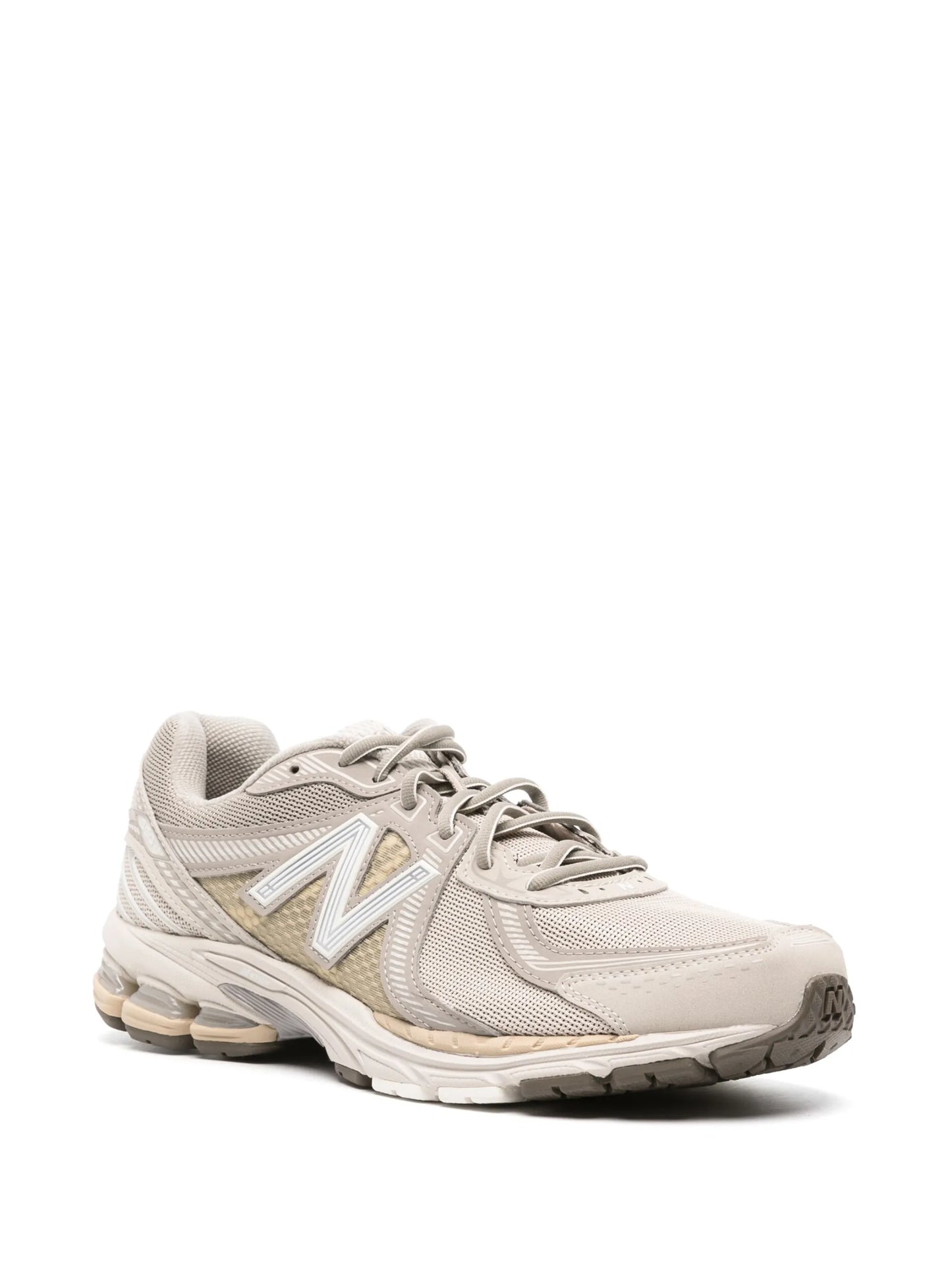 860 panelled mesh sneakers