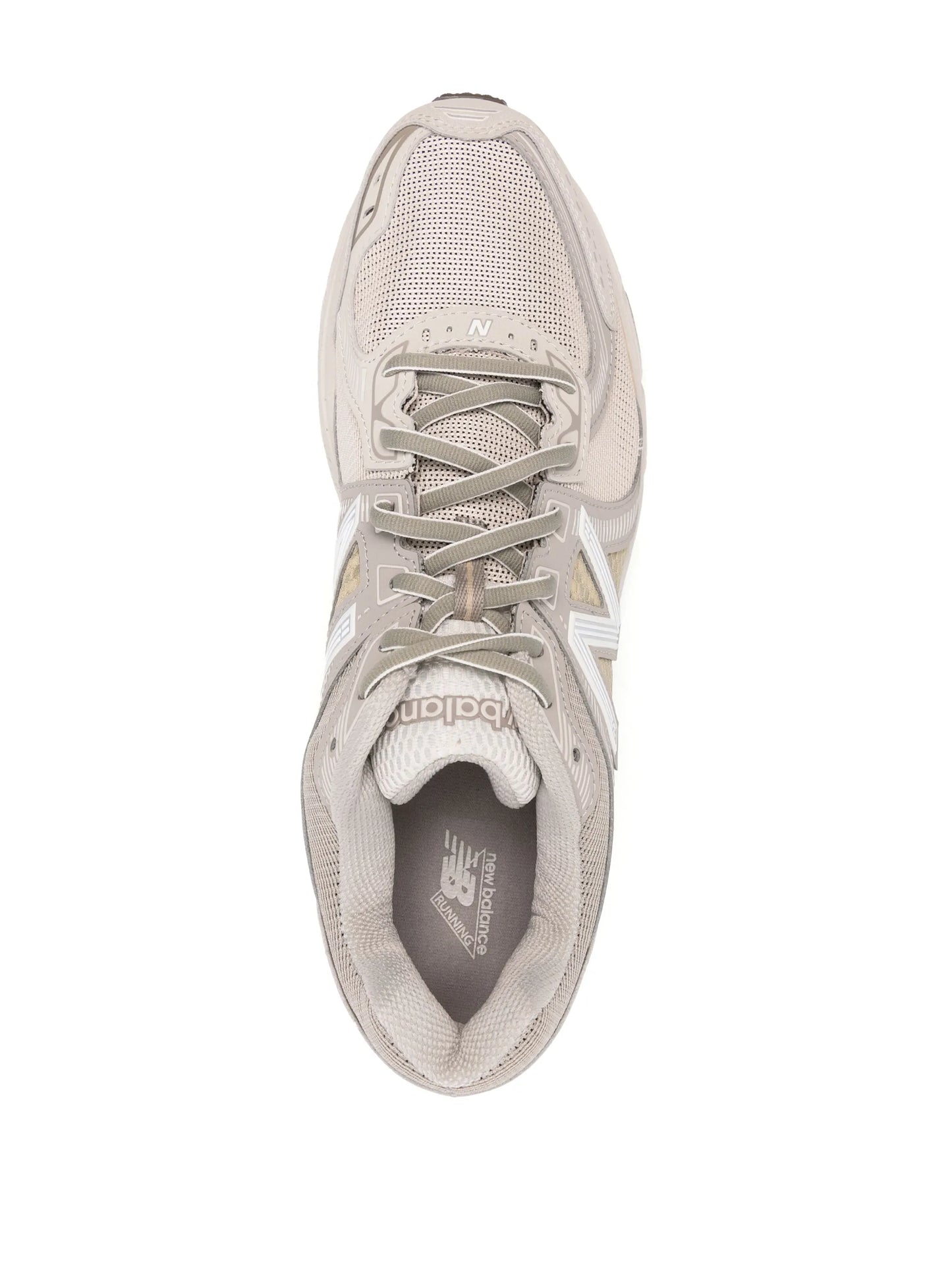 860 panelled mesh sneakers