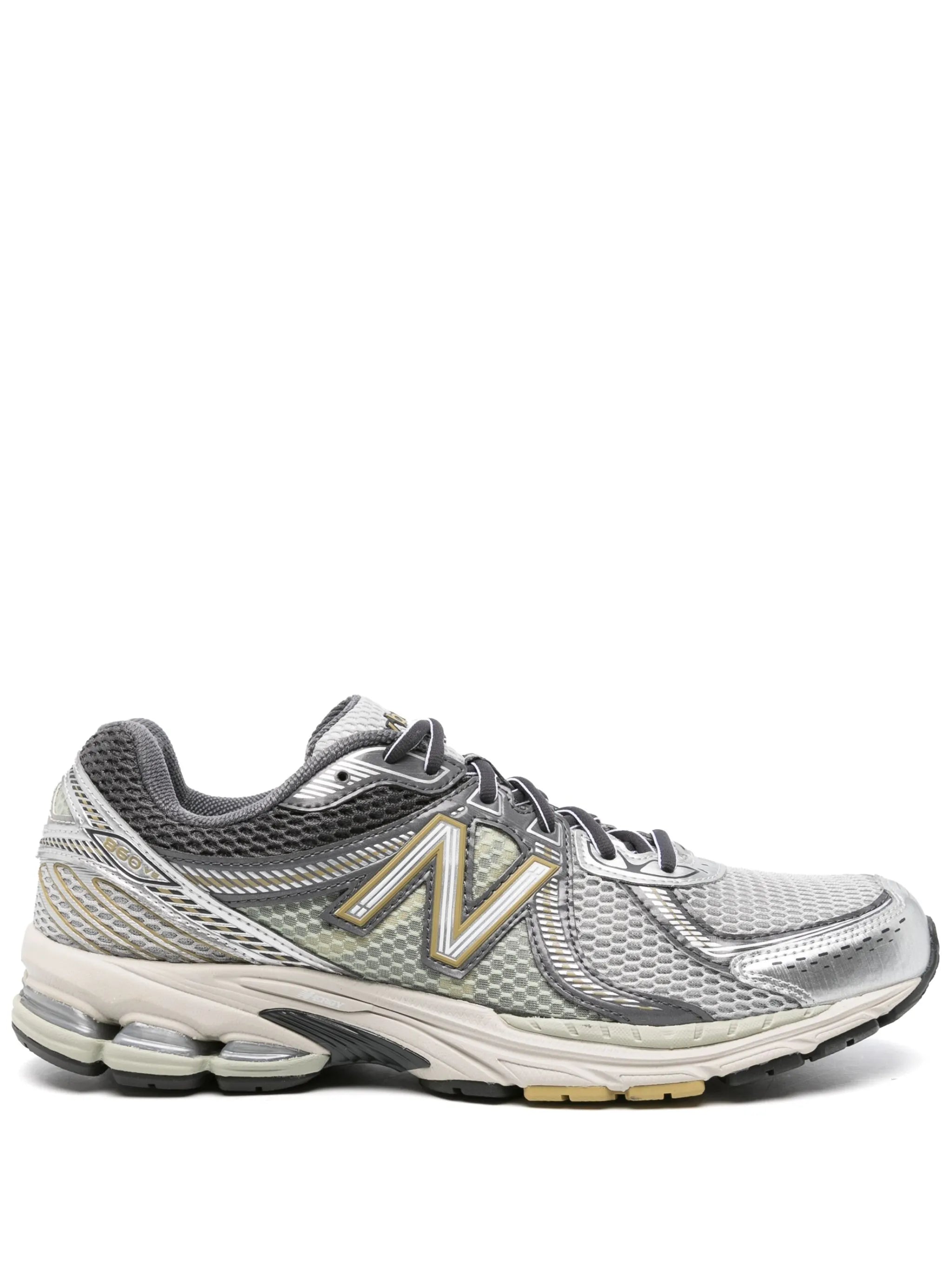 860 mesh panelled sneakers