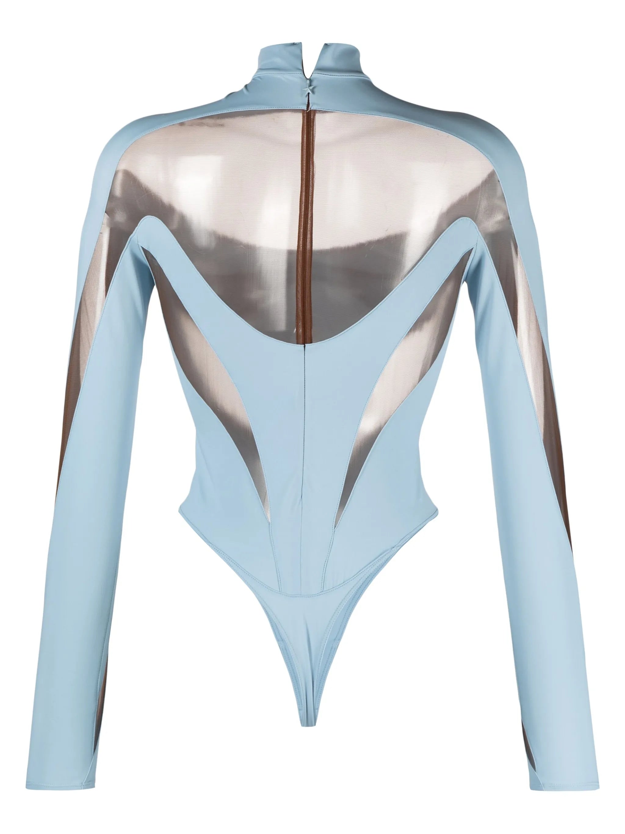 Illusion panelled bodysuit