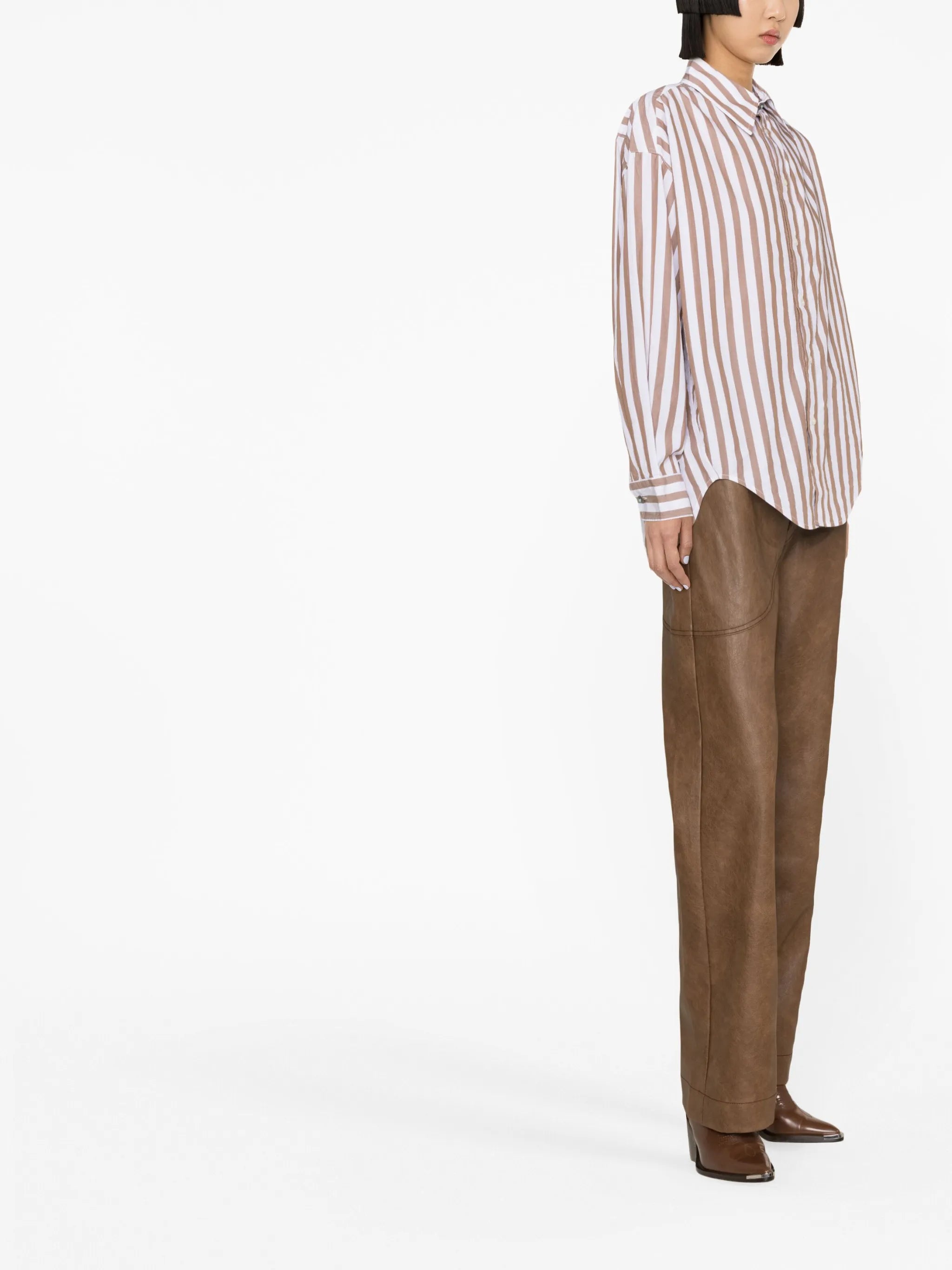 Amy striped cotton shirt