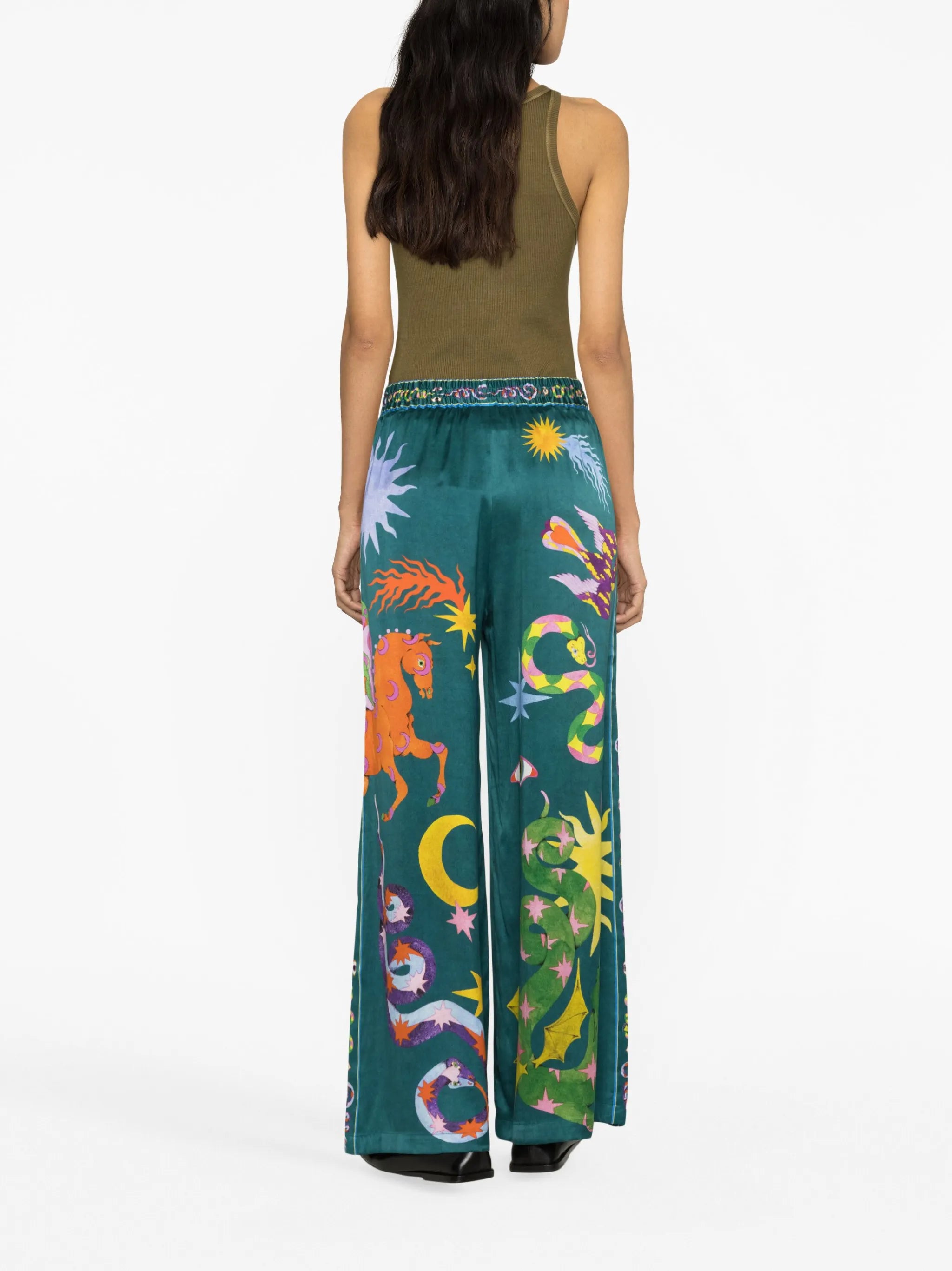 Guardian silk trousers