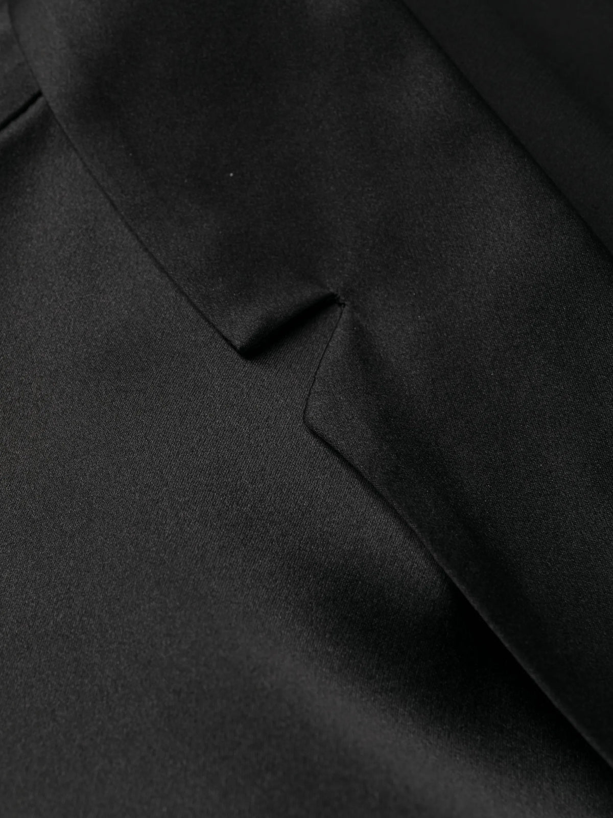 long-sleeve short silk robe