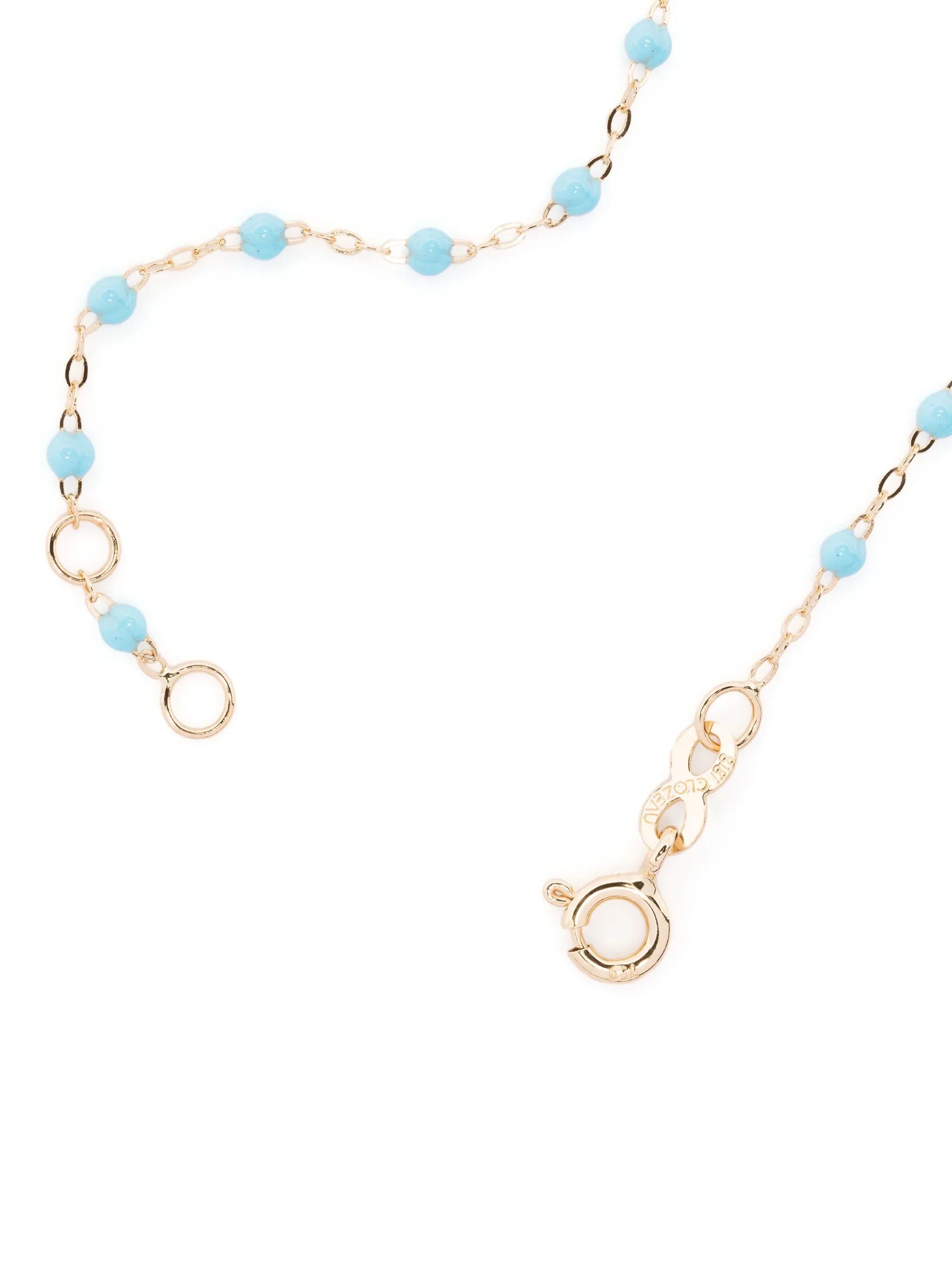 18kt yellow gold Gigi Eye beaded bracelet