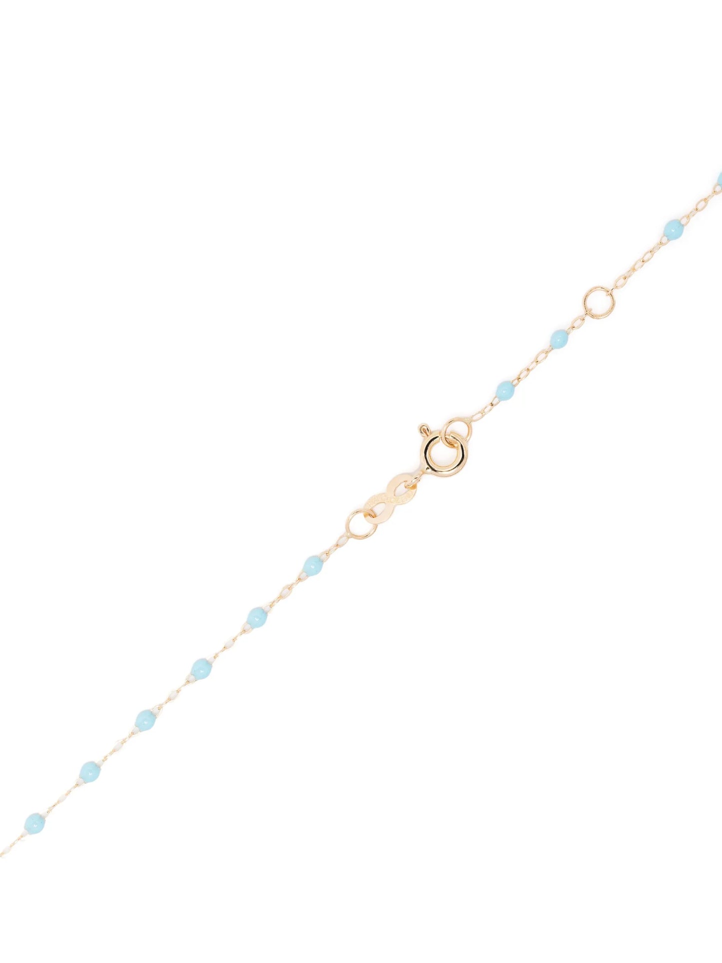18kt yellow gold Eye Classic Voyage beaded necklace