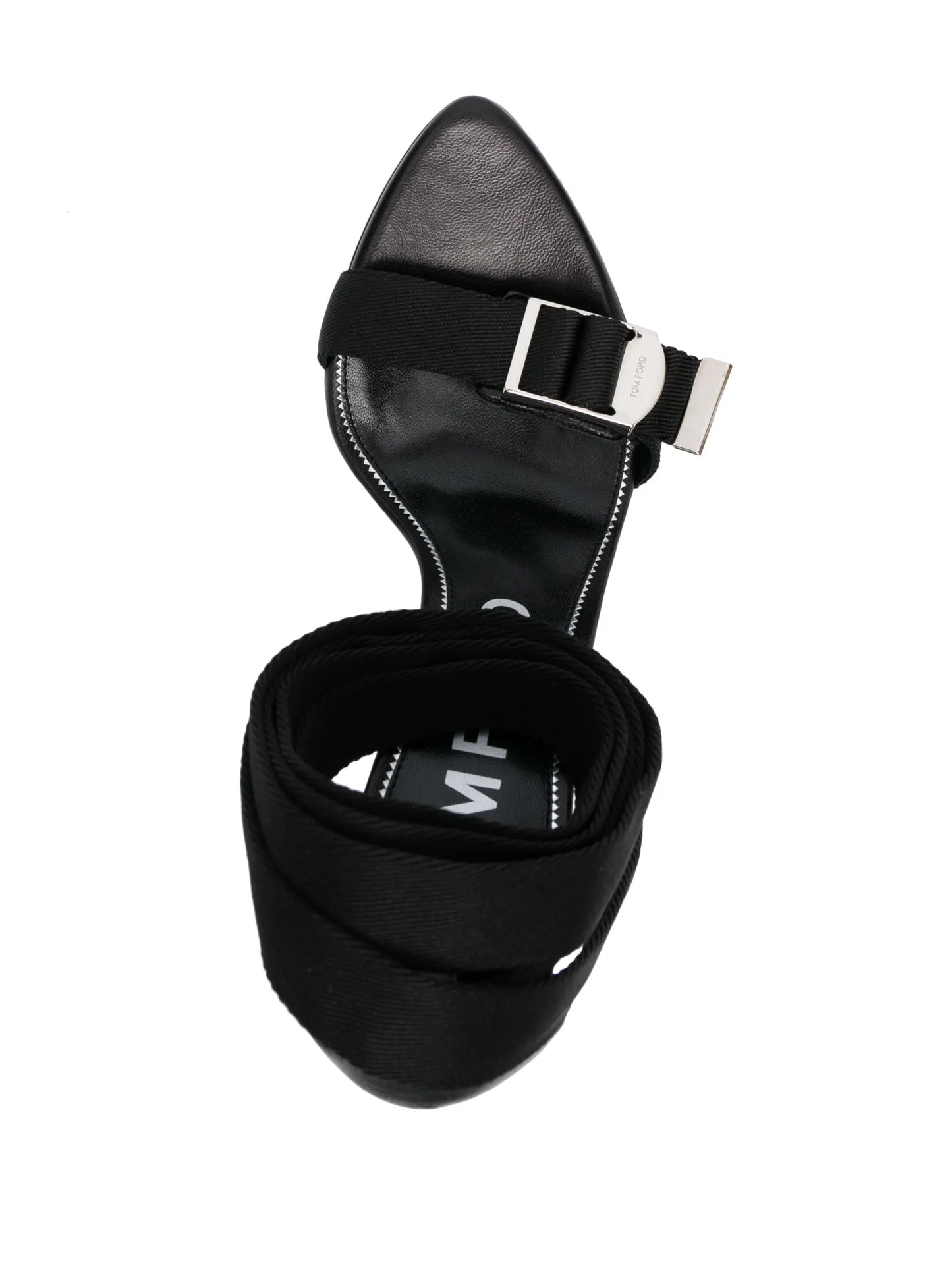 125mm tie-ankle sandals