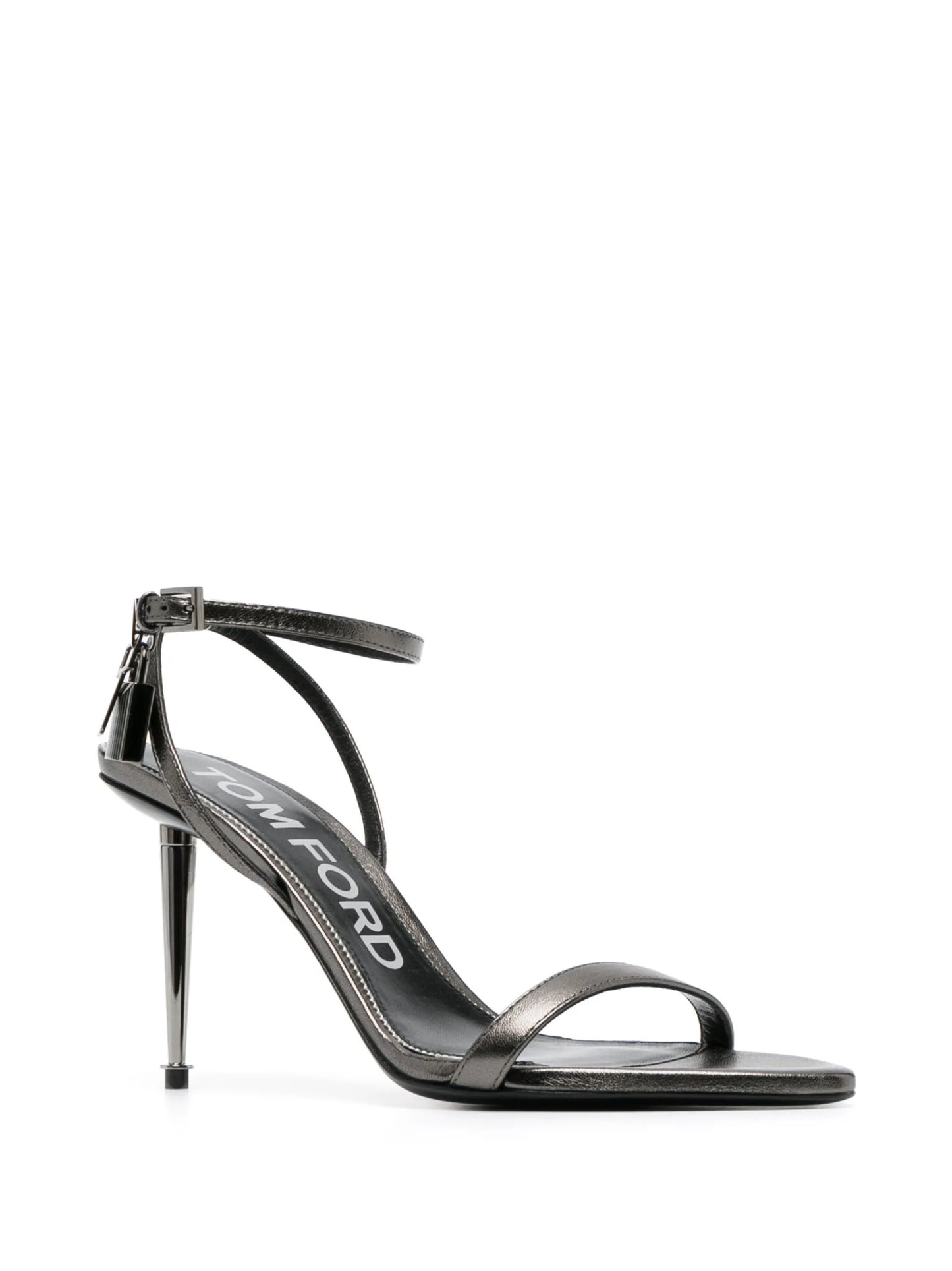 Padlock 105mm leather sandals