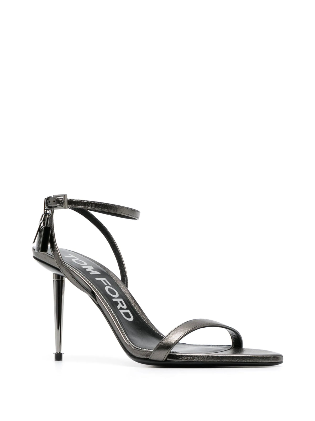 Padlock 105mm leather sandals
