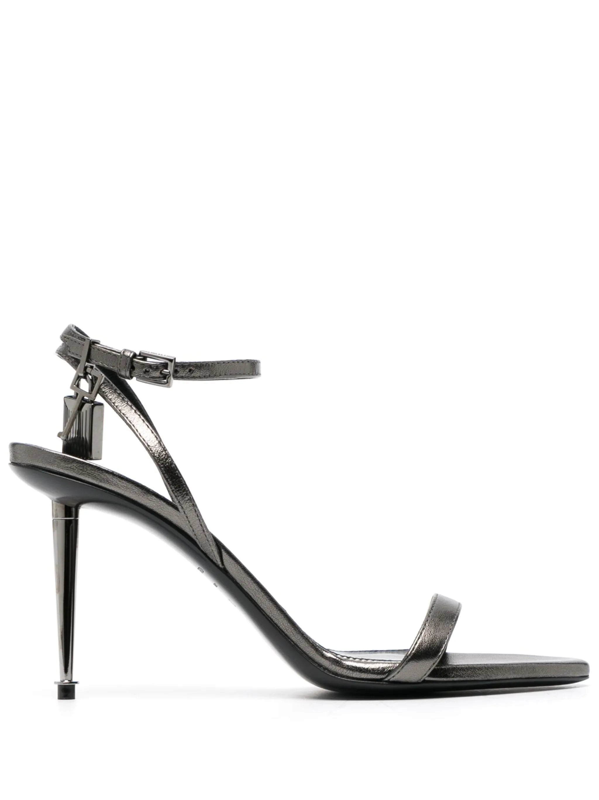 Padlock 105mm leather sandals