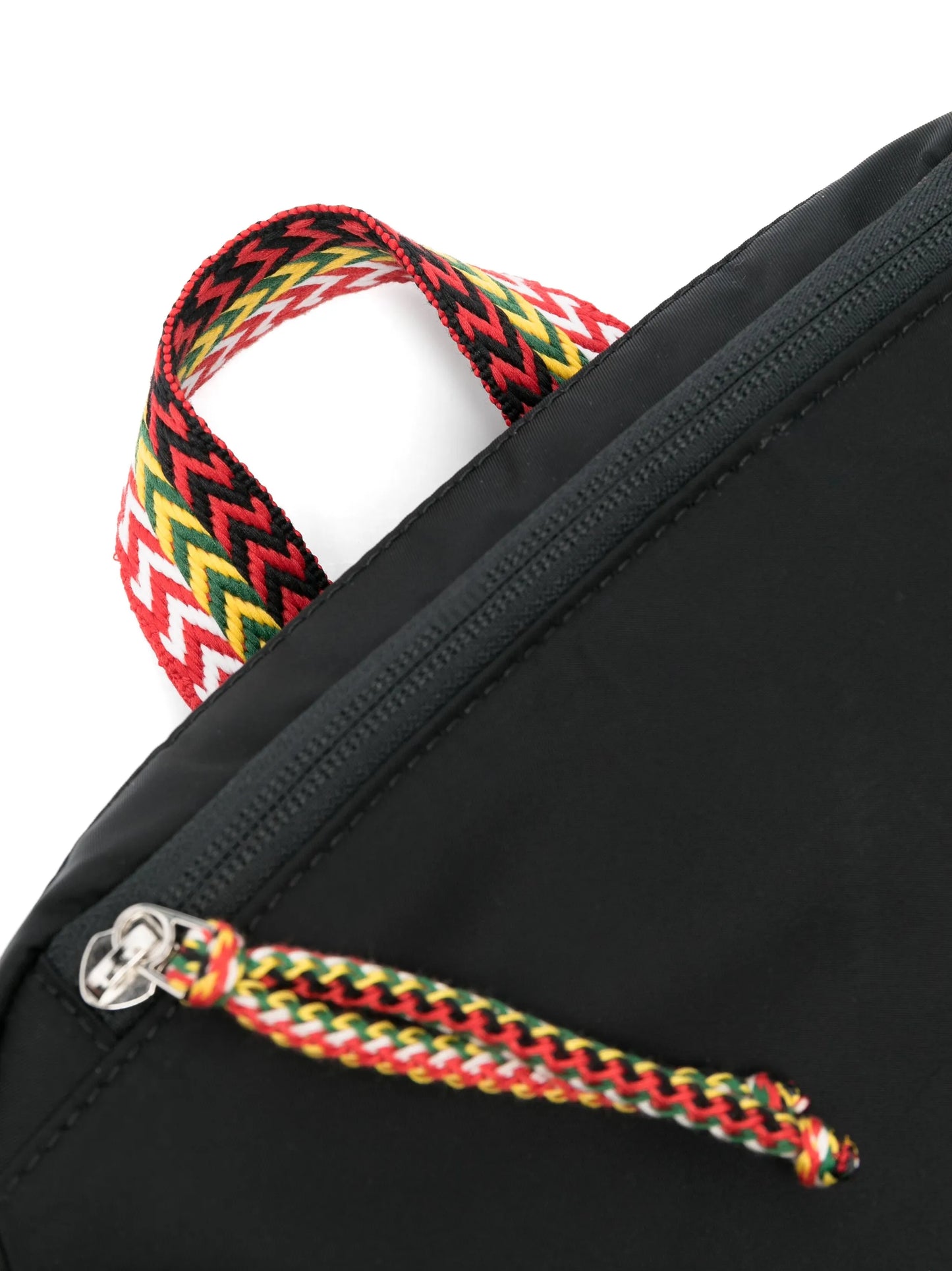 chevron woven pattern belt bag