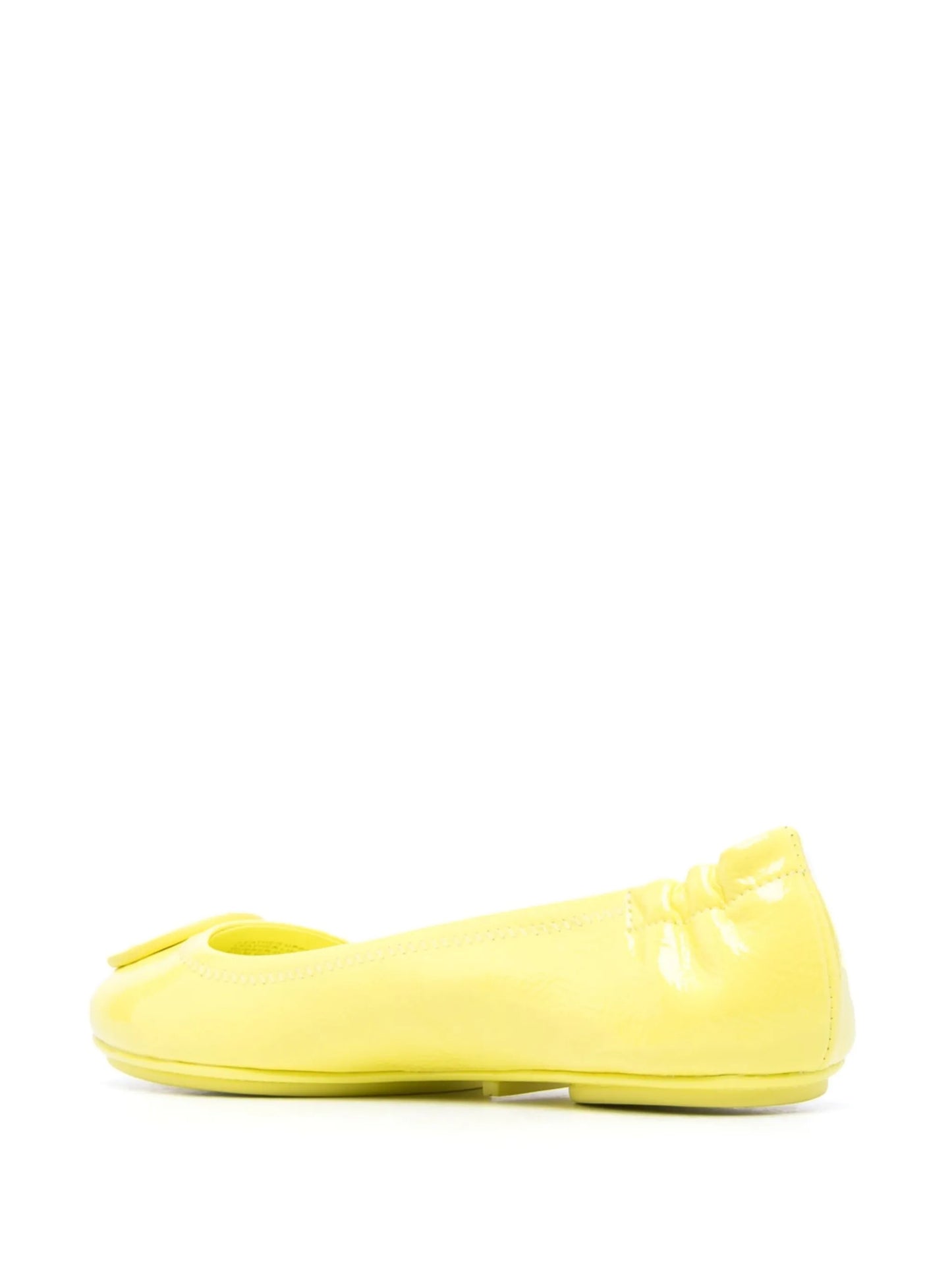 logo-plaque detail ballerina shoes