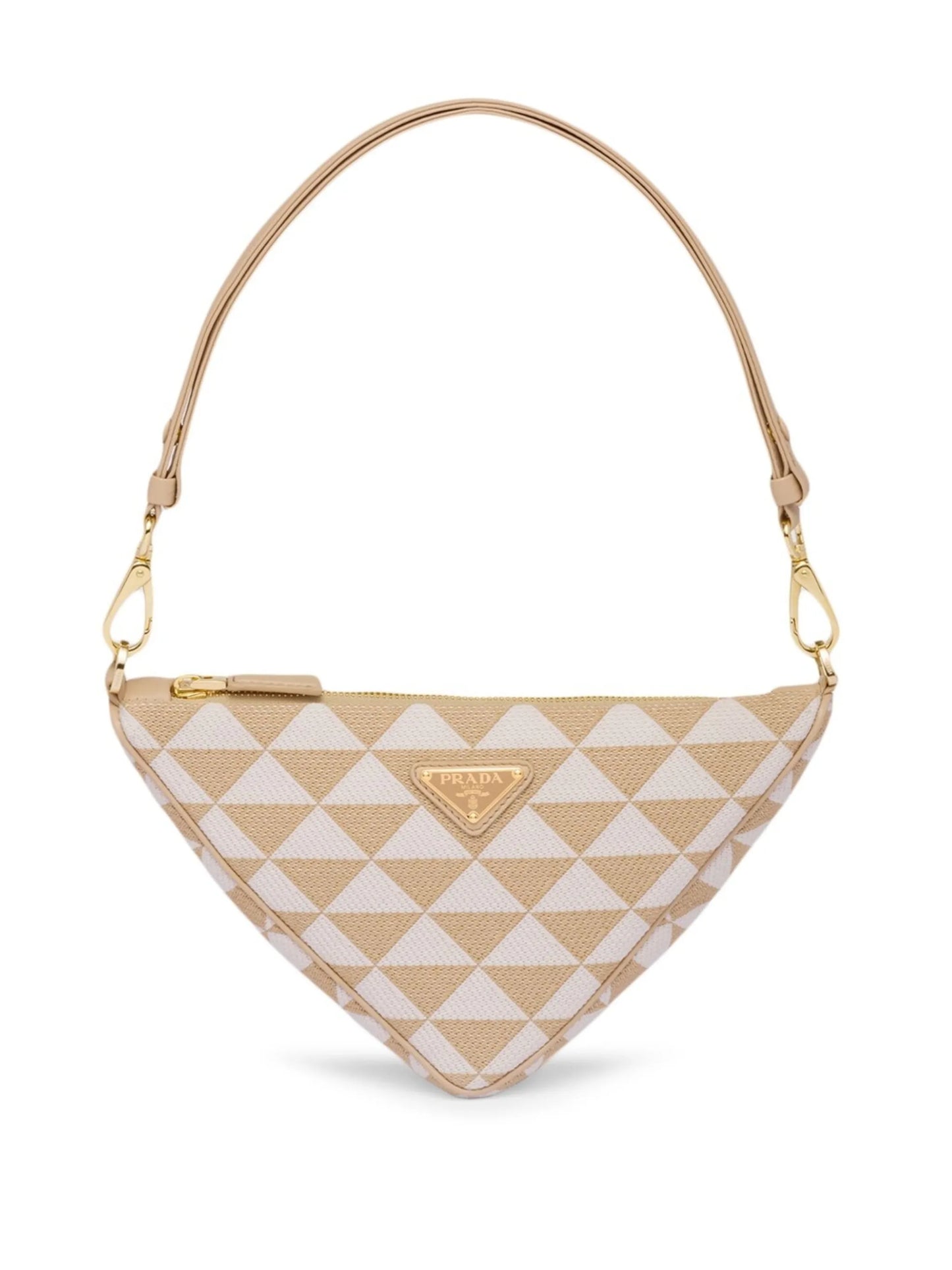 embroidered jacquard mini bag