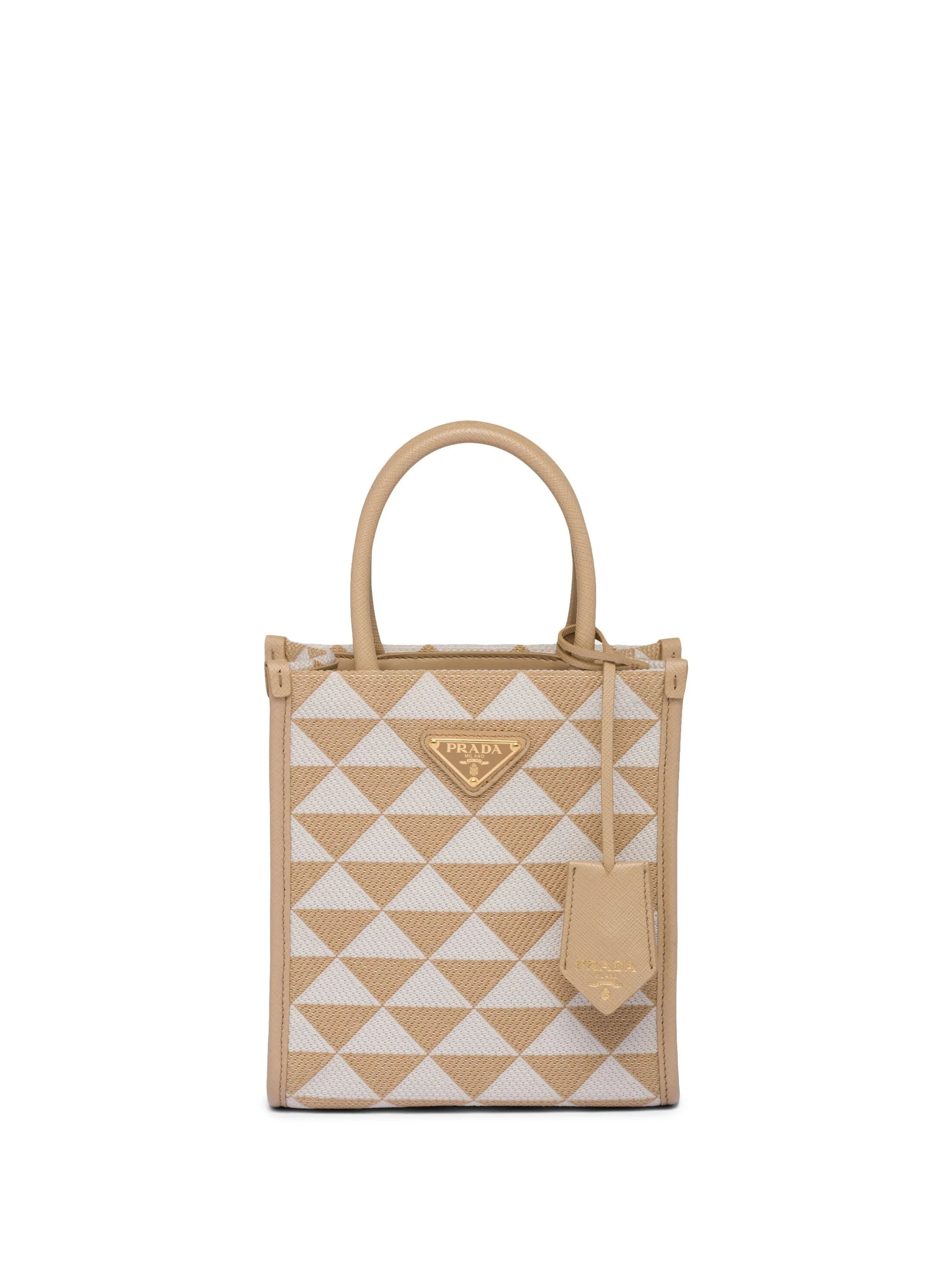 Symbole embroidered mini bag