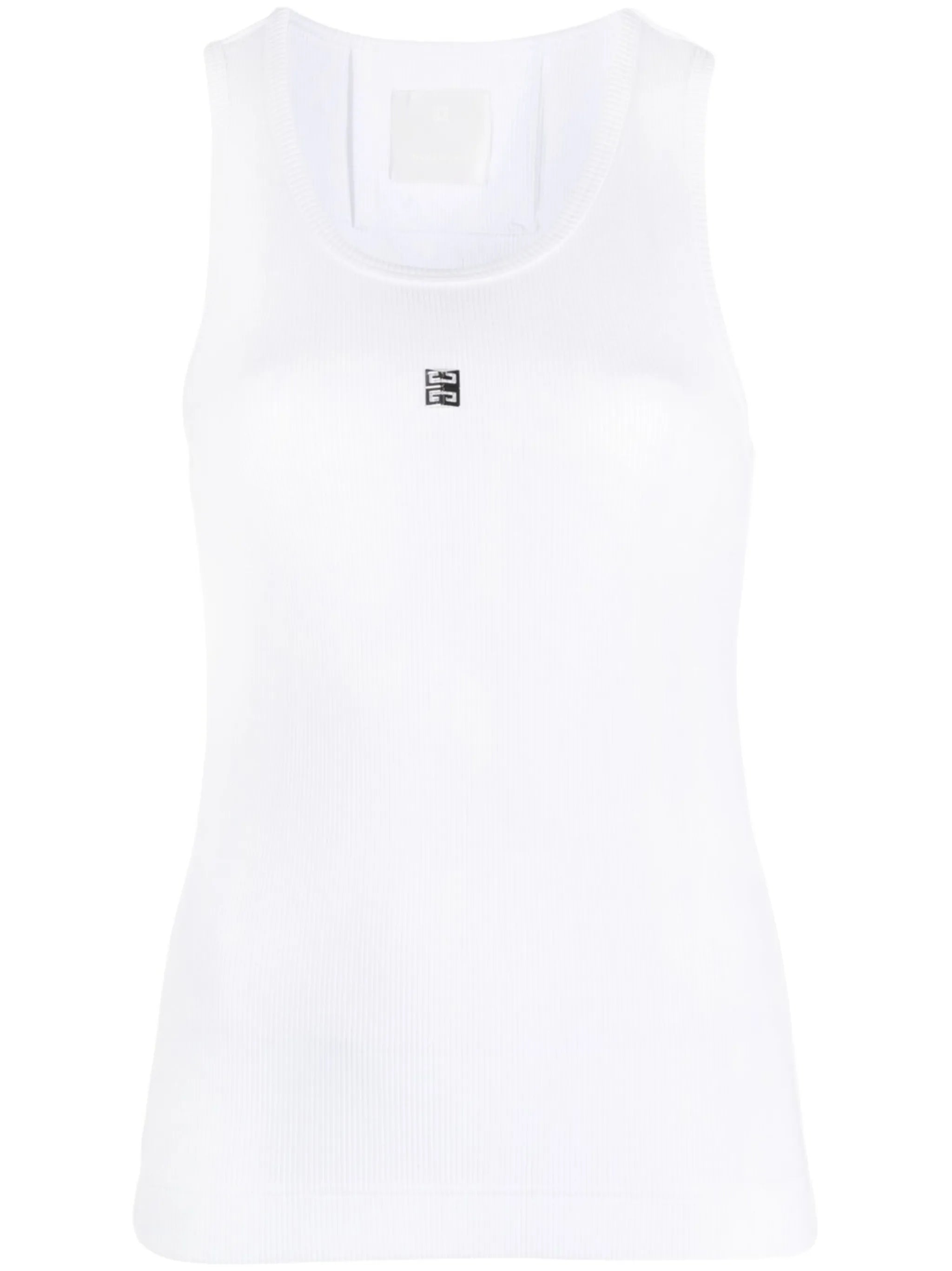 4G-logo plaque sleeveless top