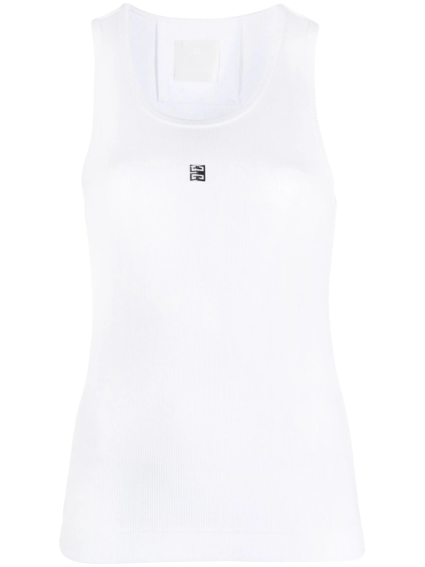 4G-logo plaque sleeveless top