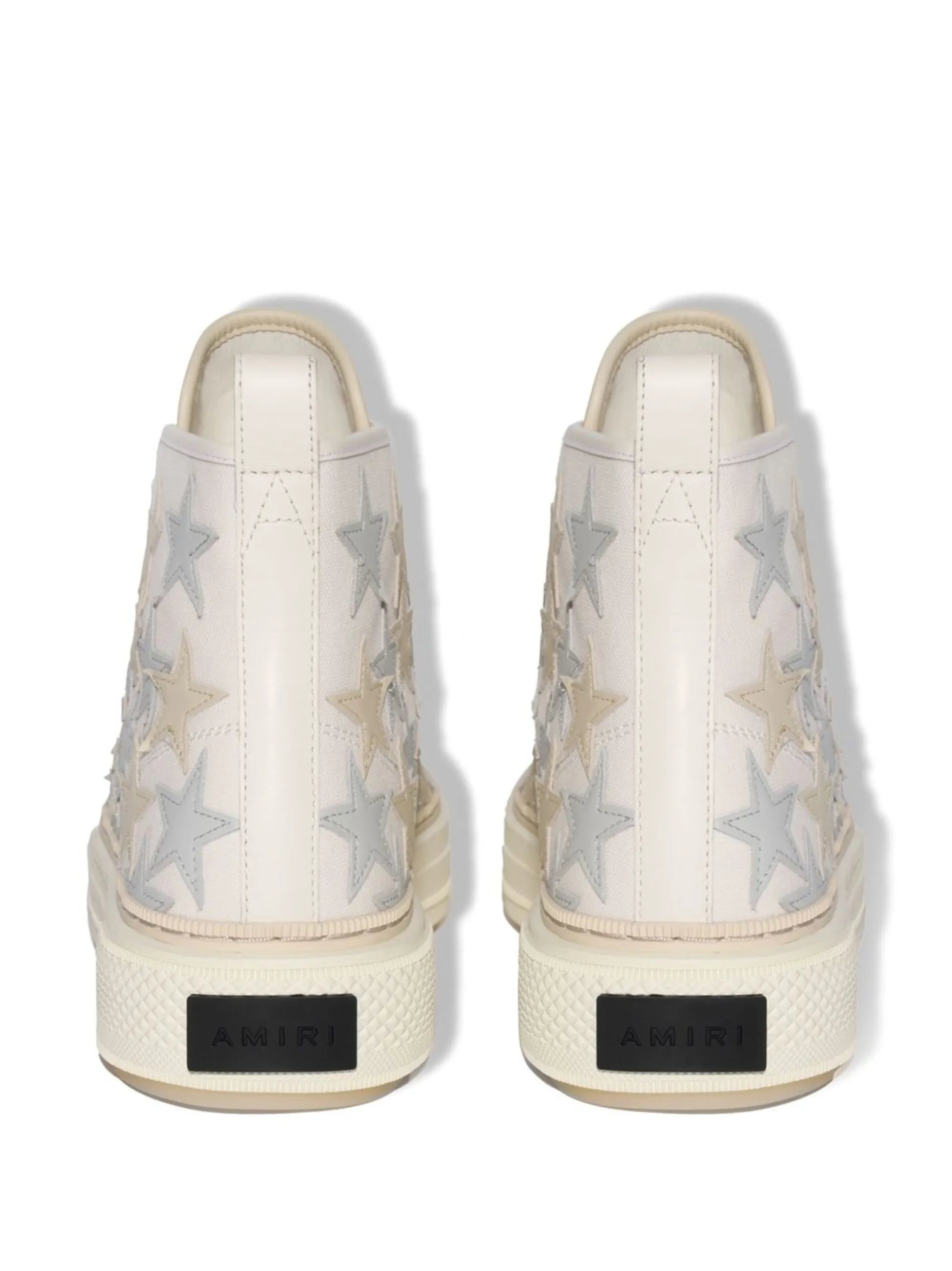 star-patch high-top sneakers