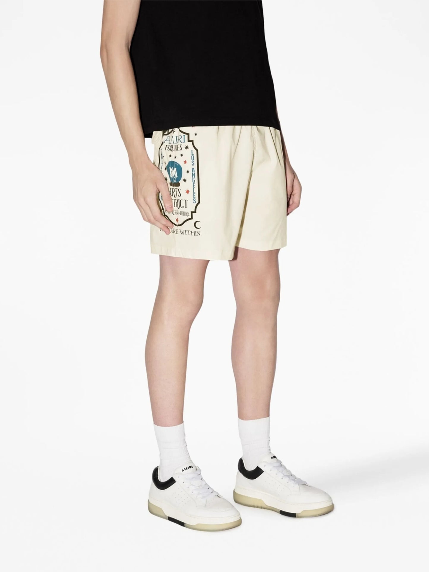 Fortune logo-print swimming trunks