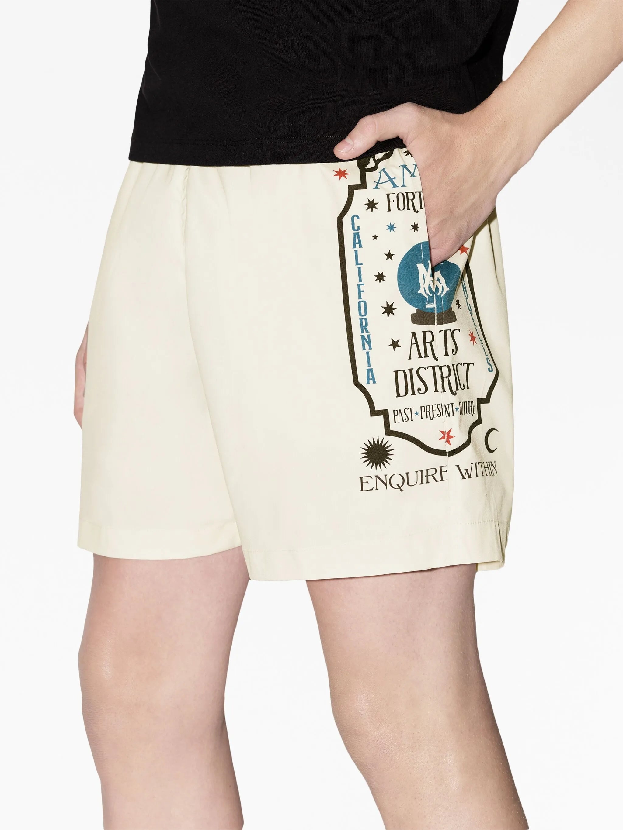 Fortune logo-print swimming trunks
