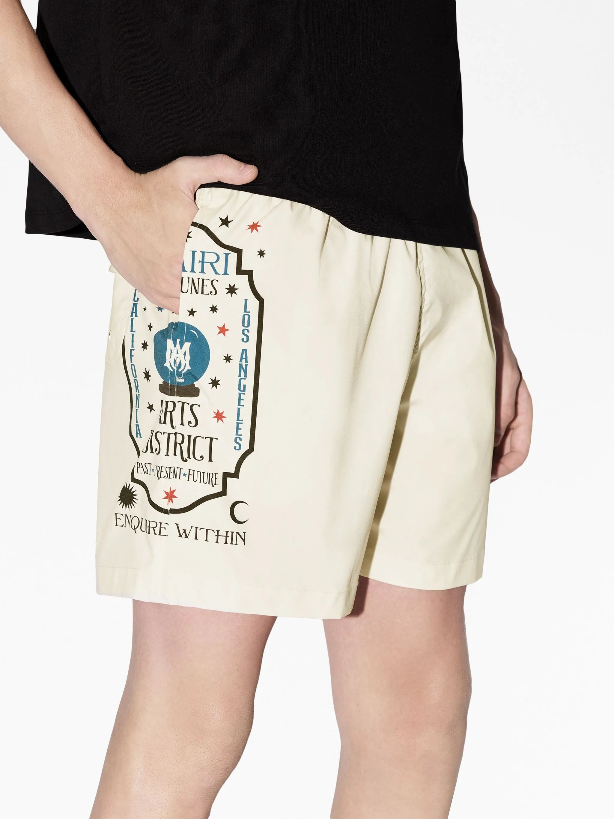 Fortune logo-print swimming trunks