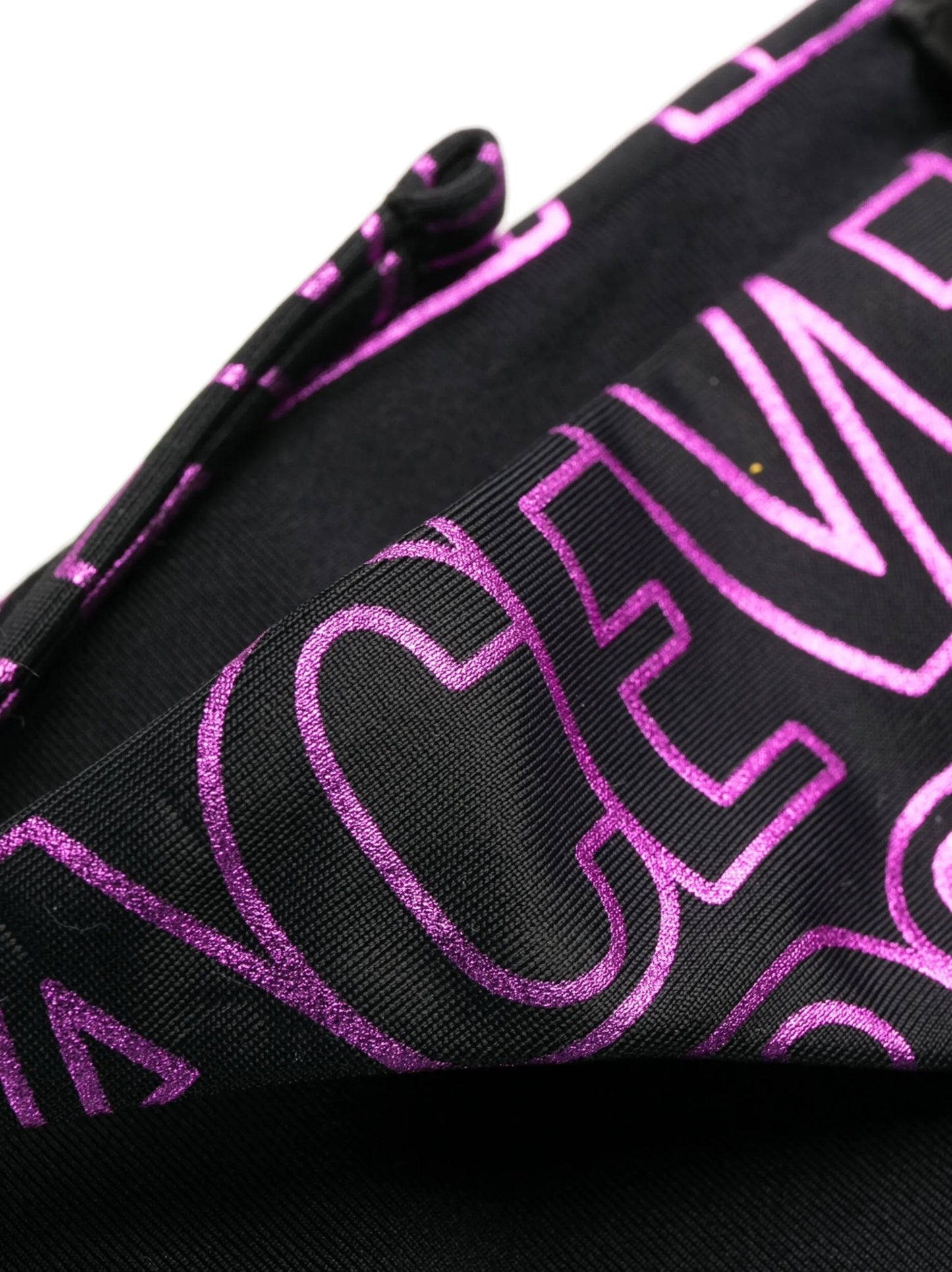 logo-print tie-fastening bikini bottoms