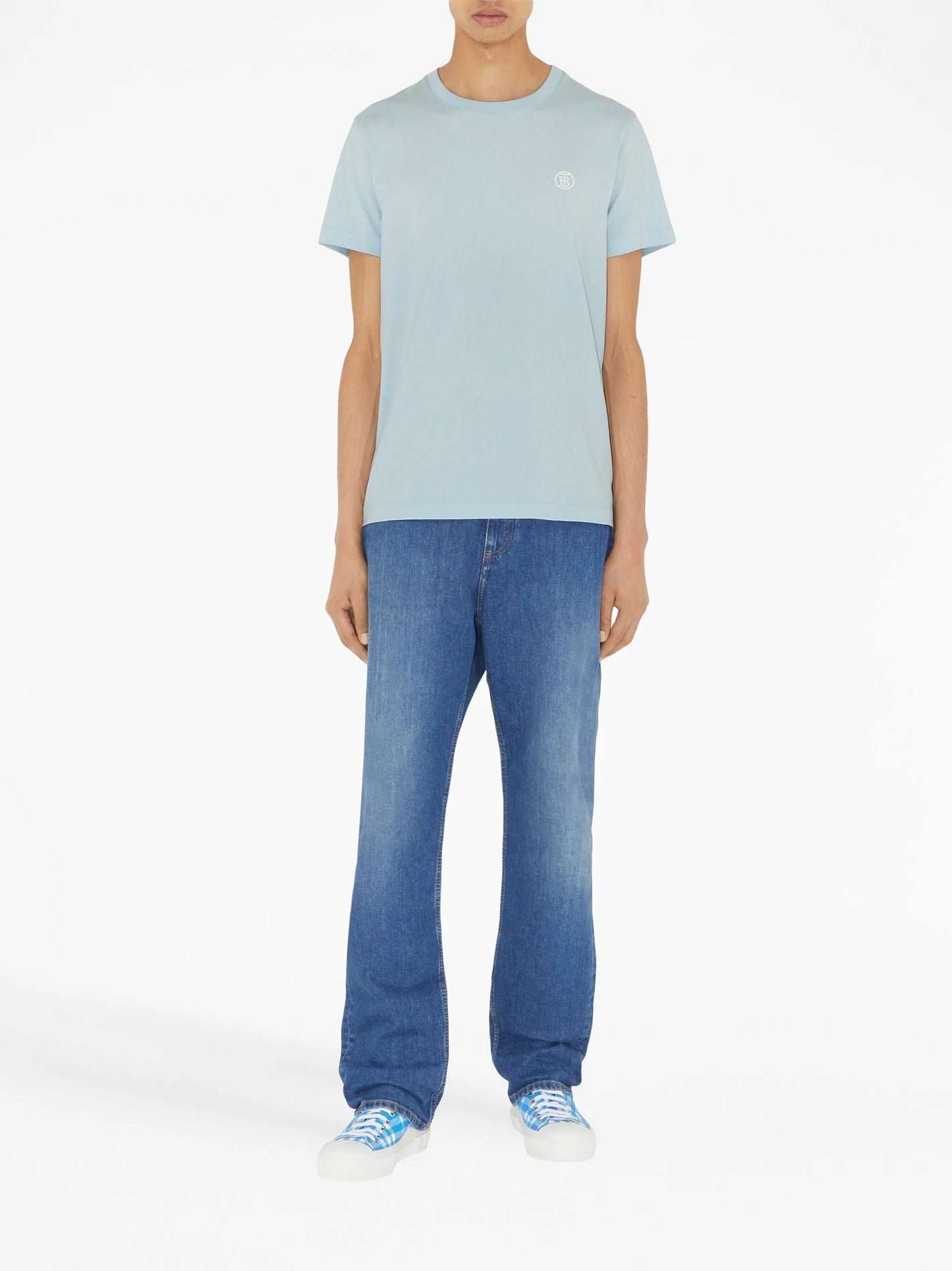 embroidered-logo cotton T-shirt