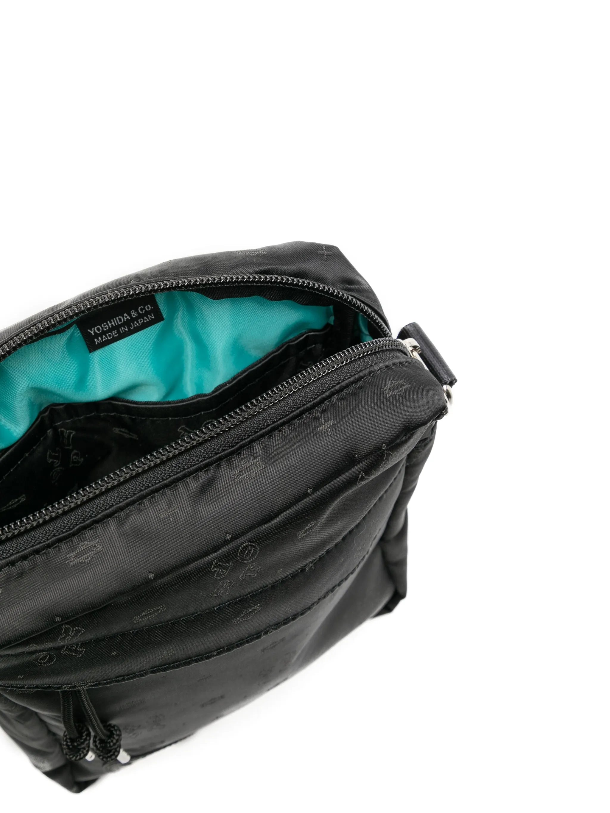 monogram-pattern shoulder bag