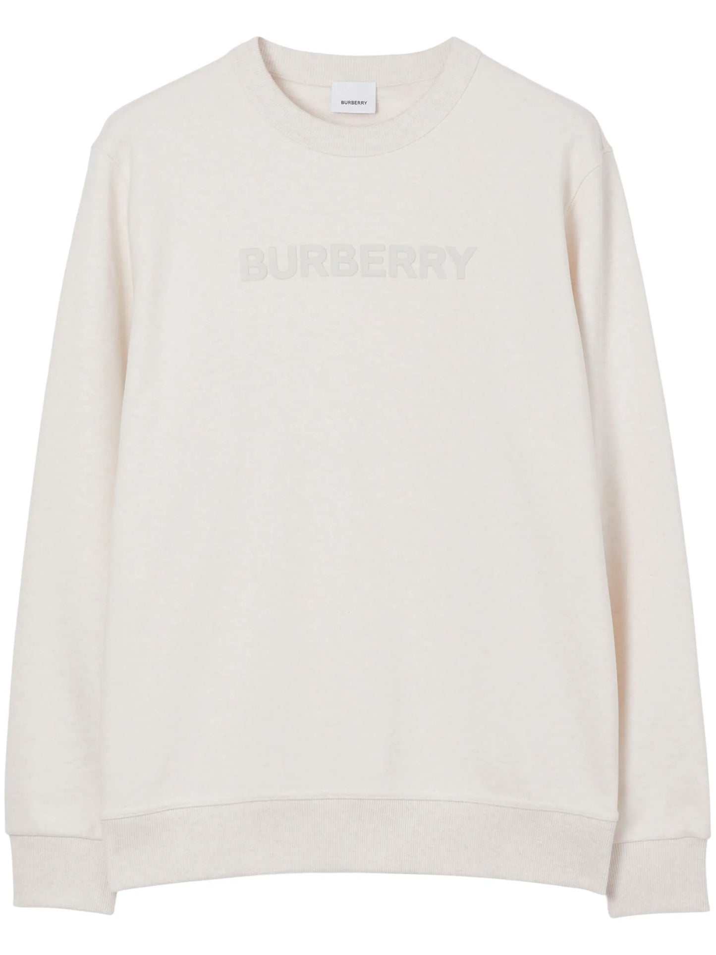 logo-print detail sweatshirt