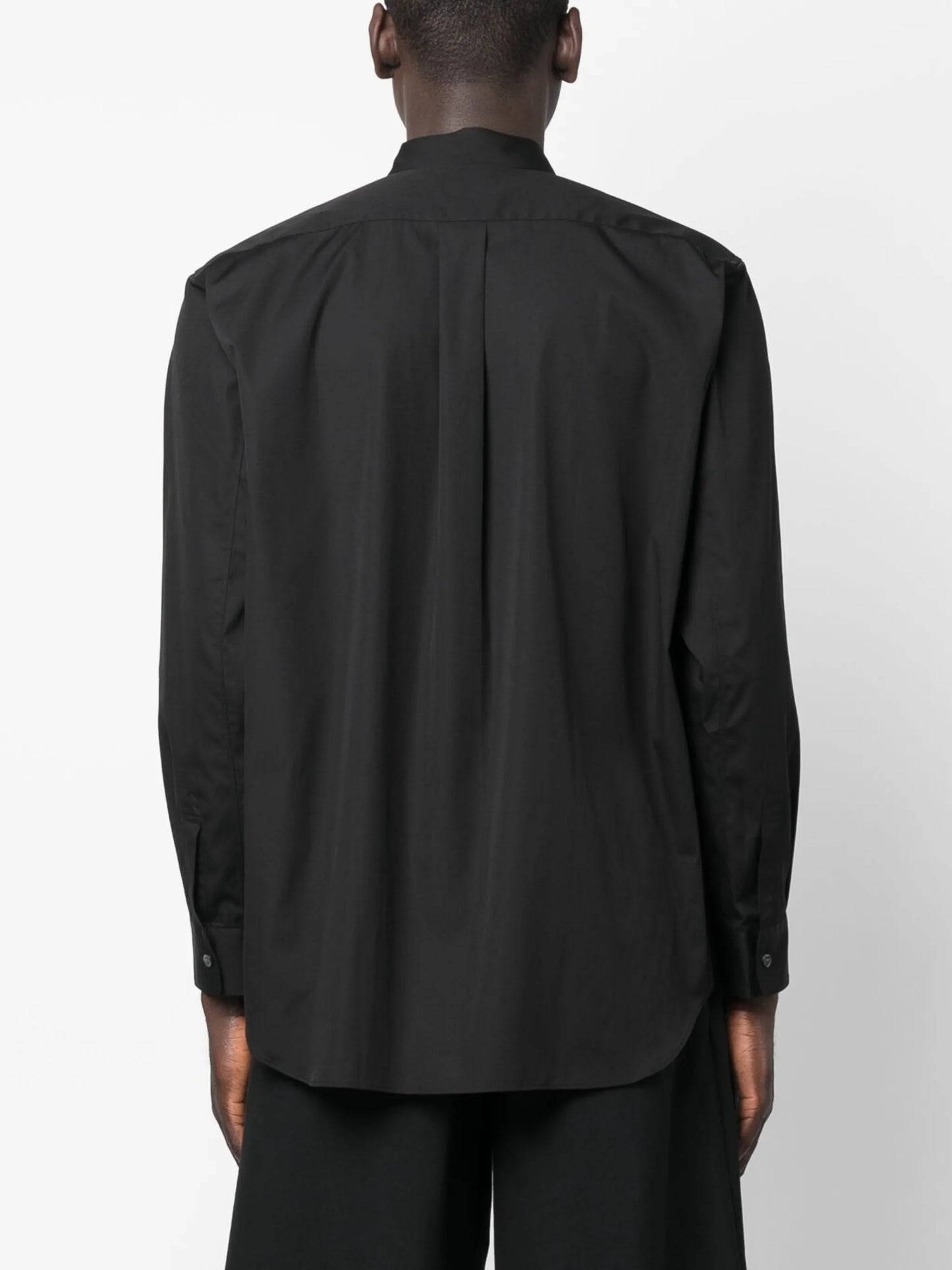 long-sleeve cotton shirt