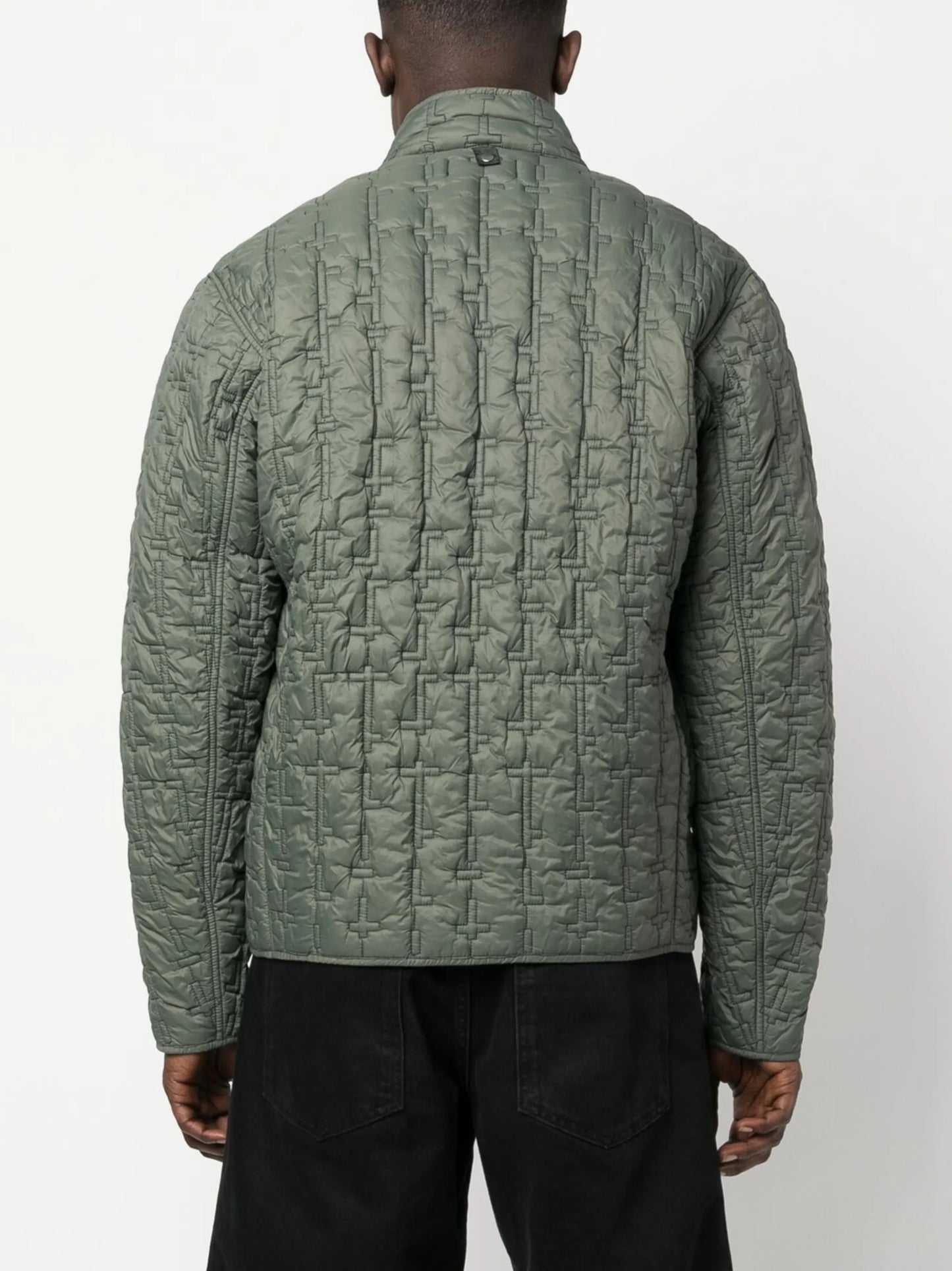 matelassé quilted jacket