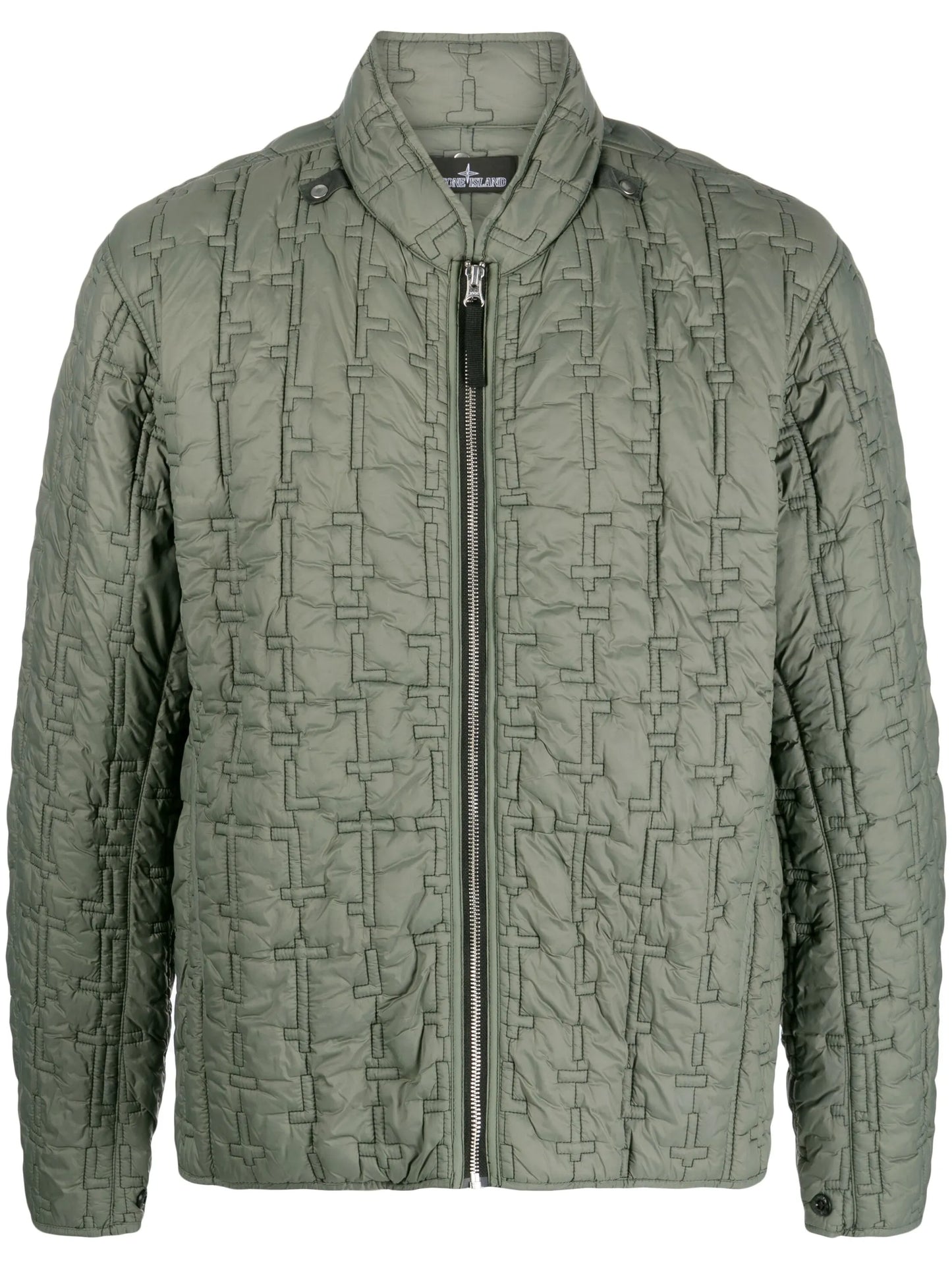 matelassé quilted jacket