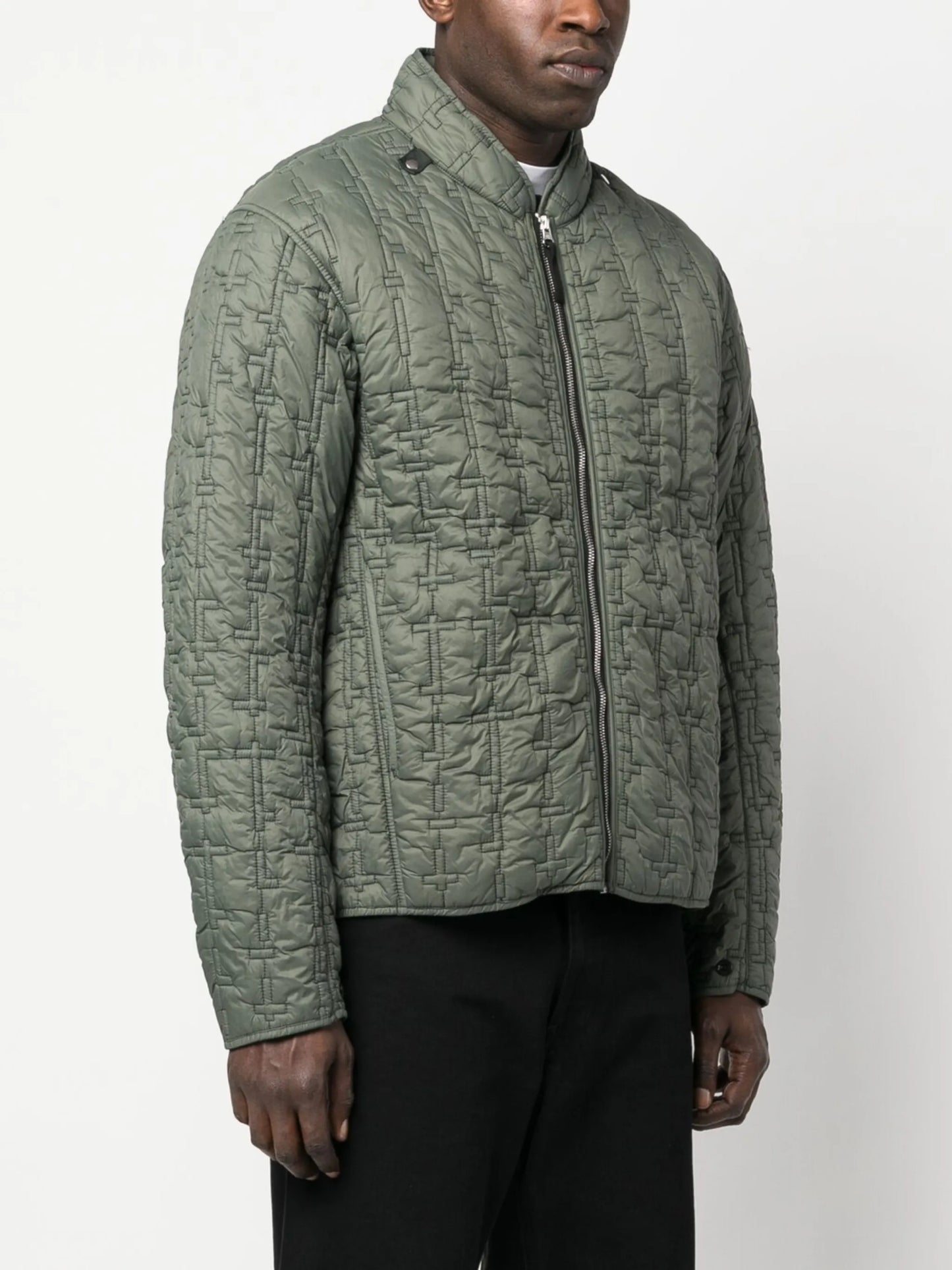 matelassé quilted jacket