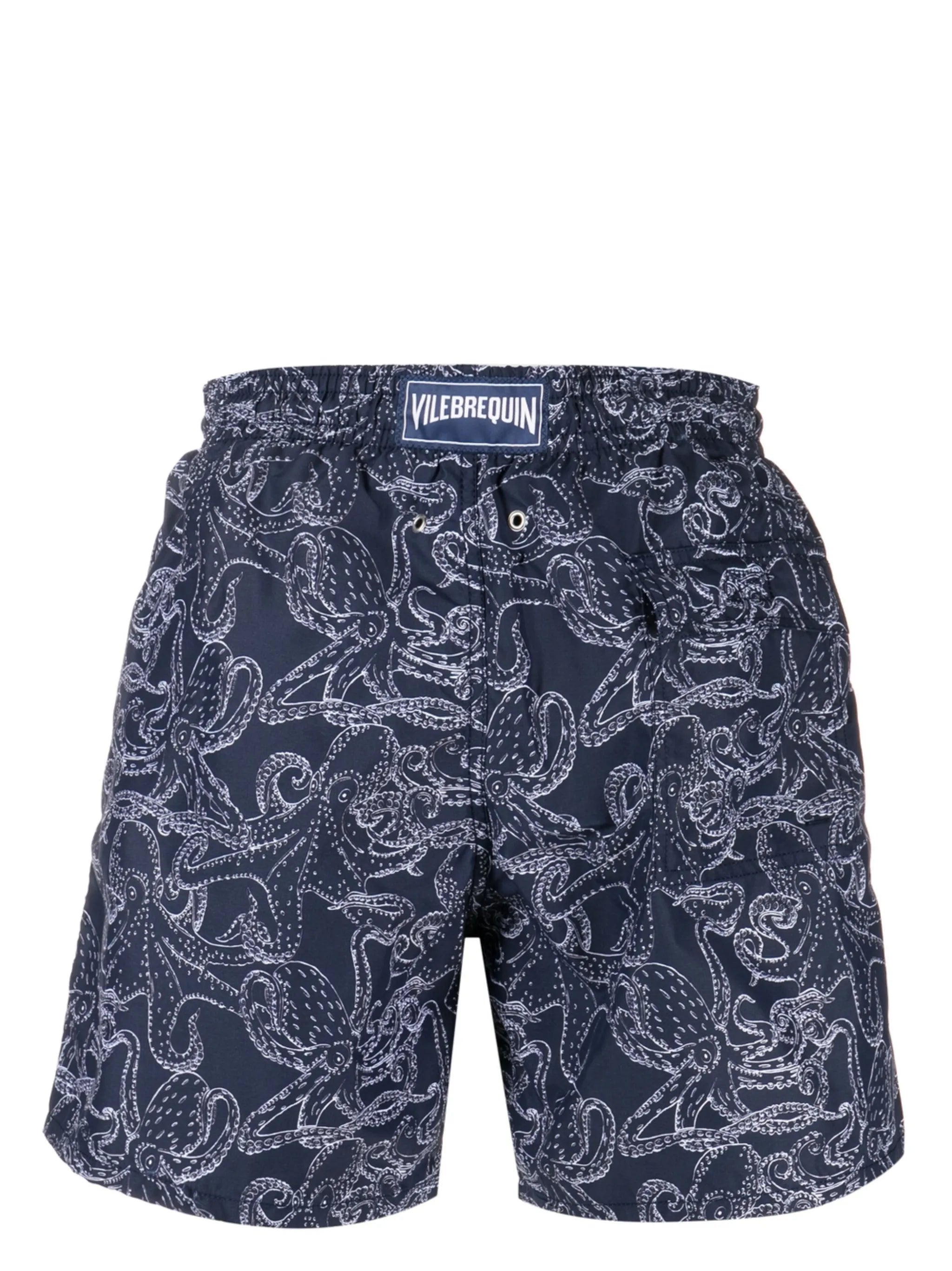 Poulpes-print swim shorts