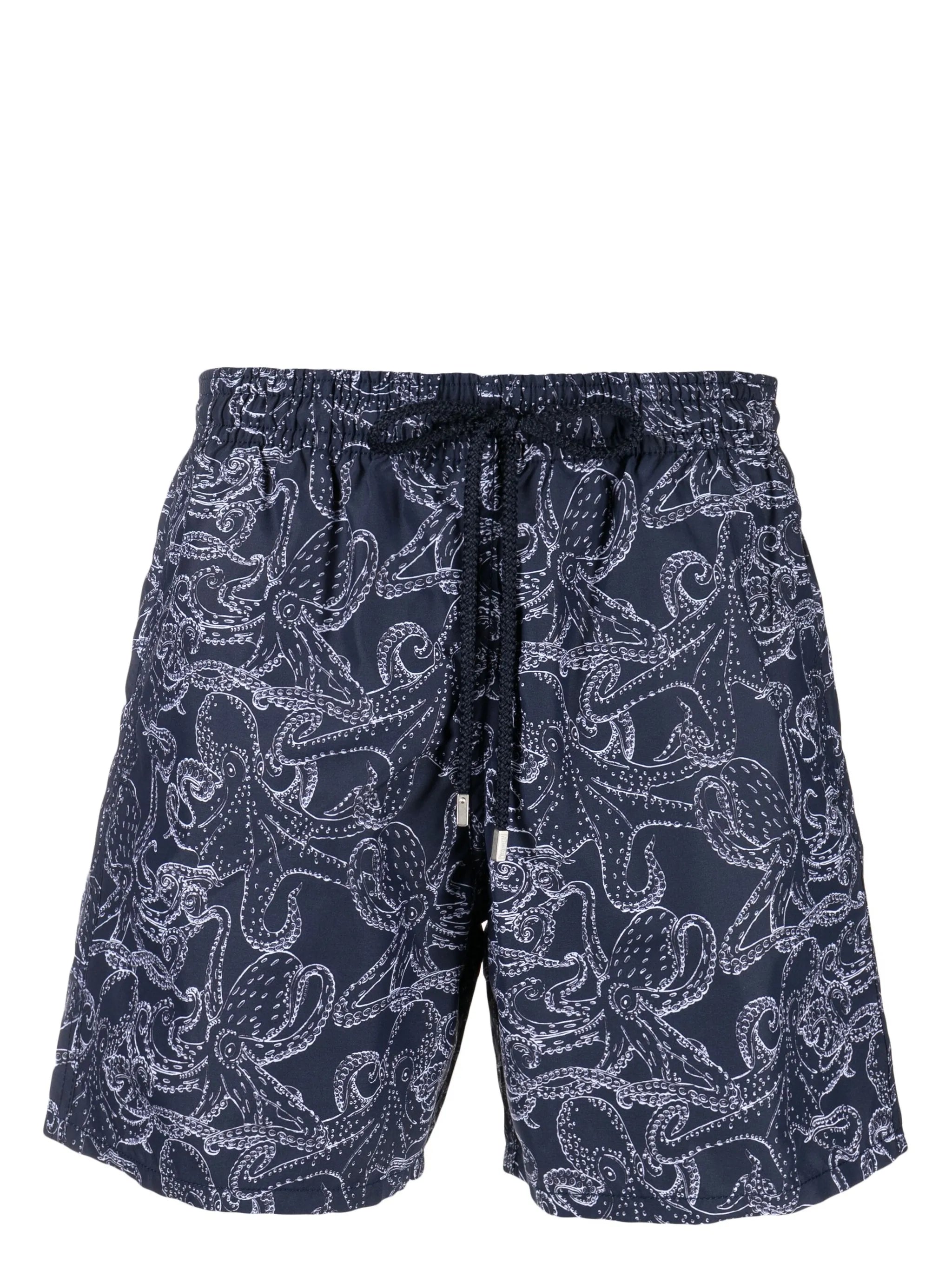 Poulpes-print swim shorts