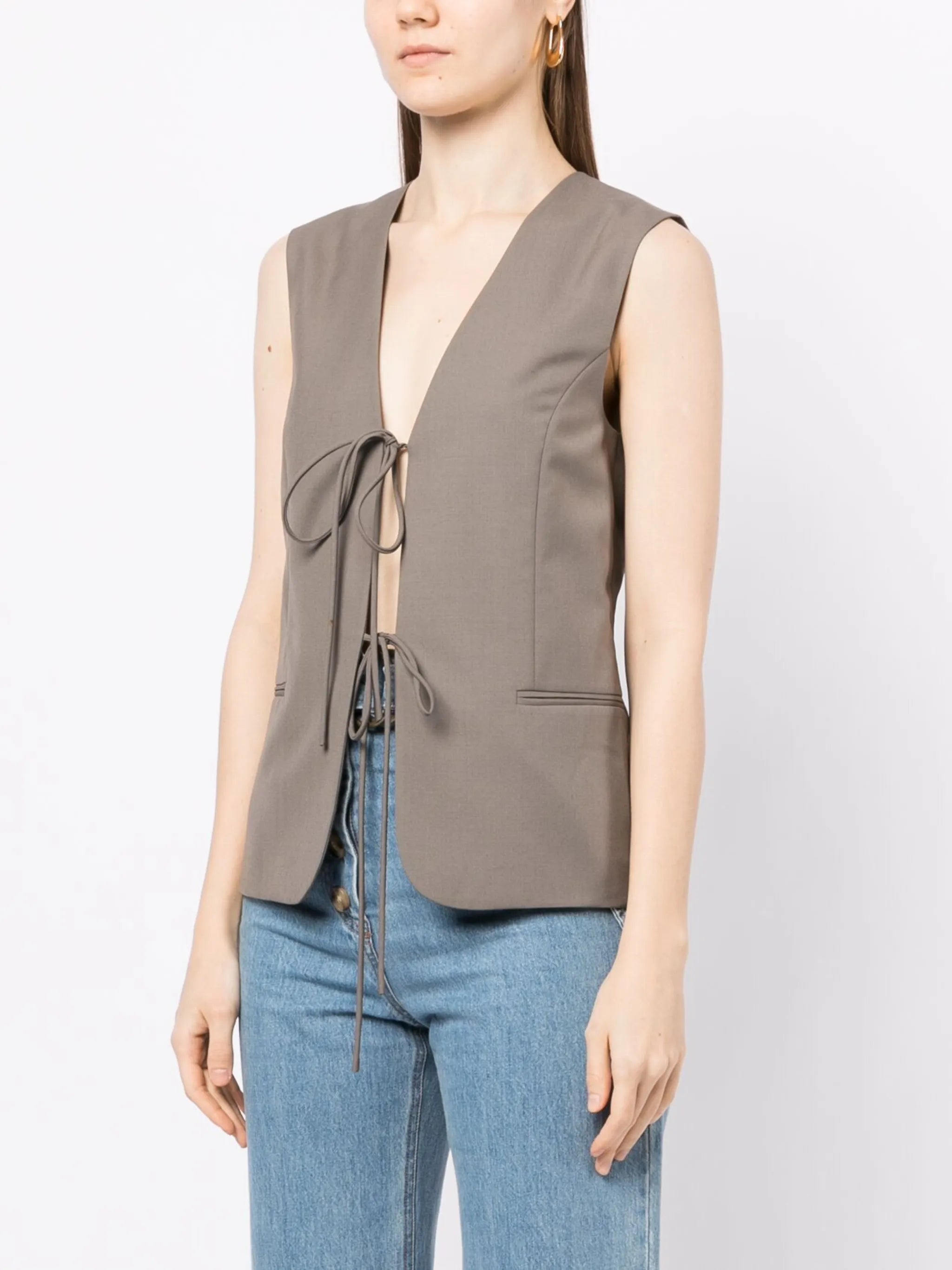 Kit front-tie vest