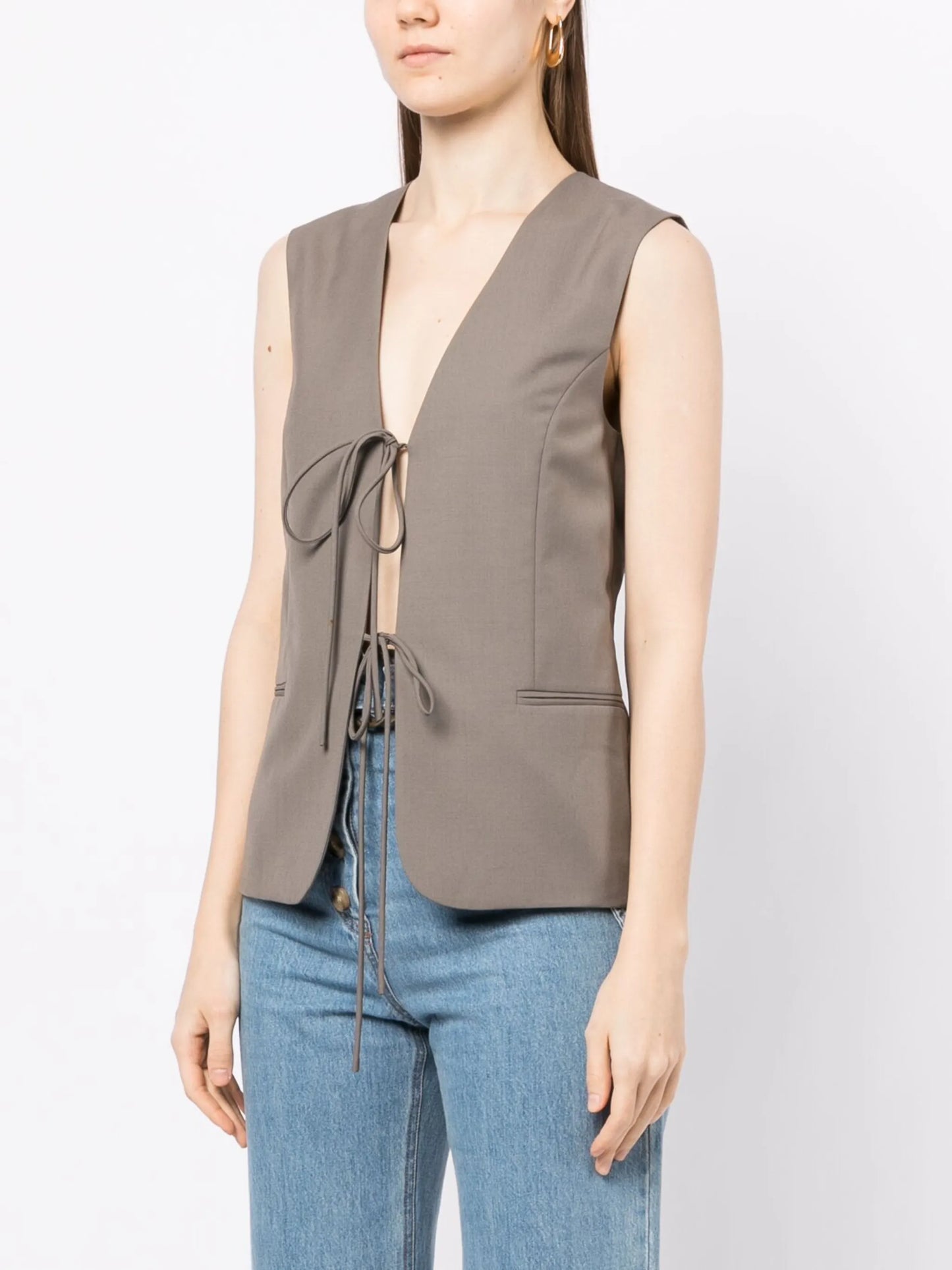 Kit front-tie vest