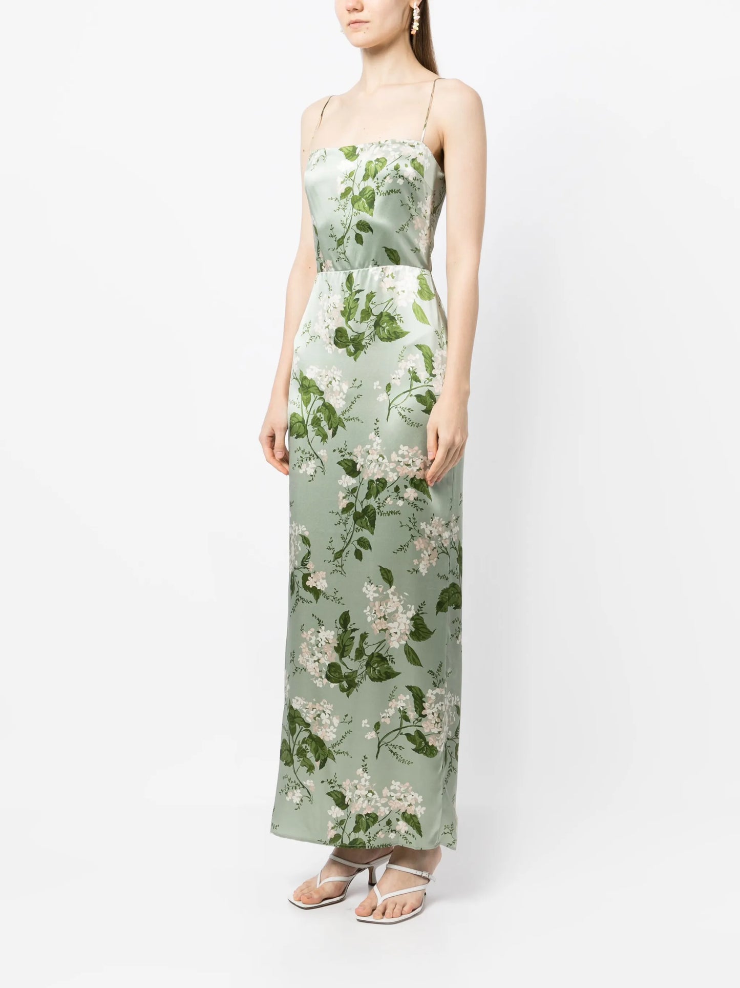 Frankie sleeveless silk dress