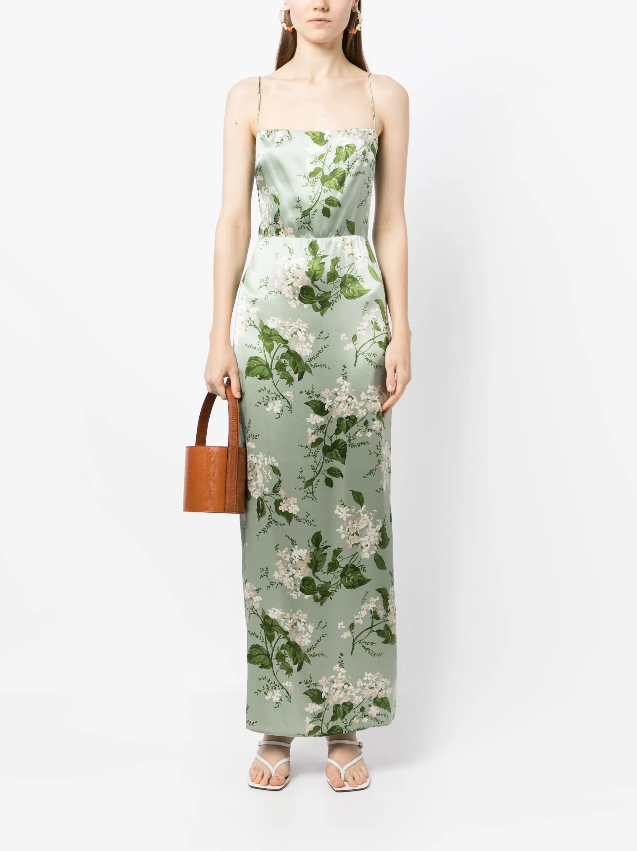 Frankie sleeveless silk dress
